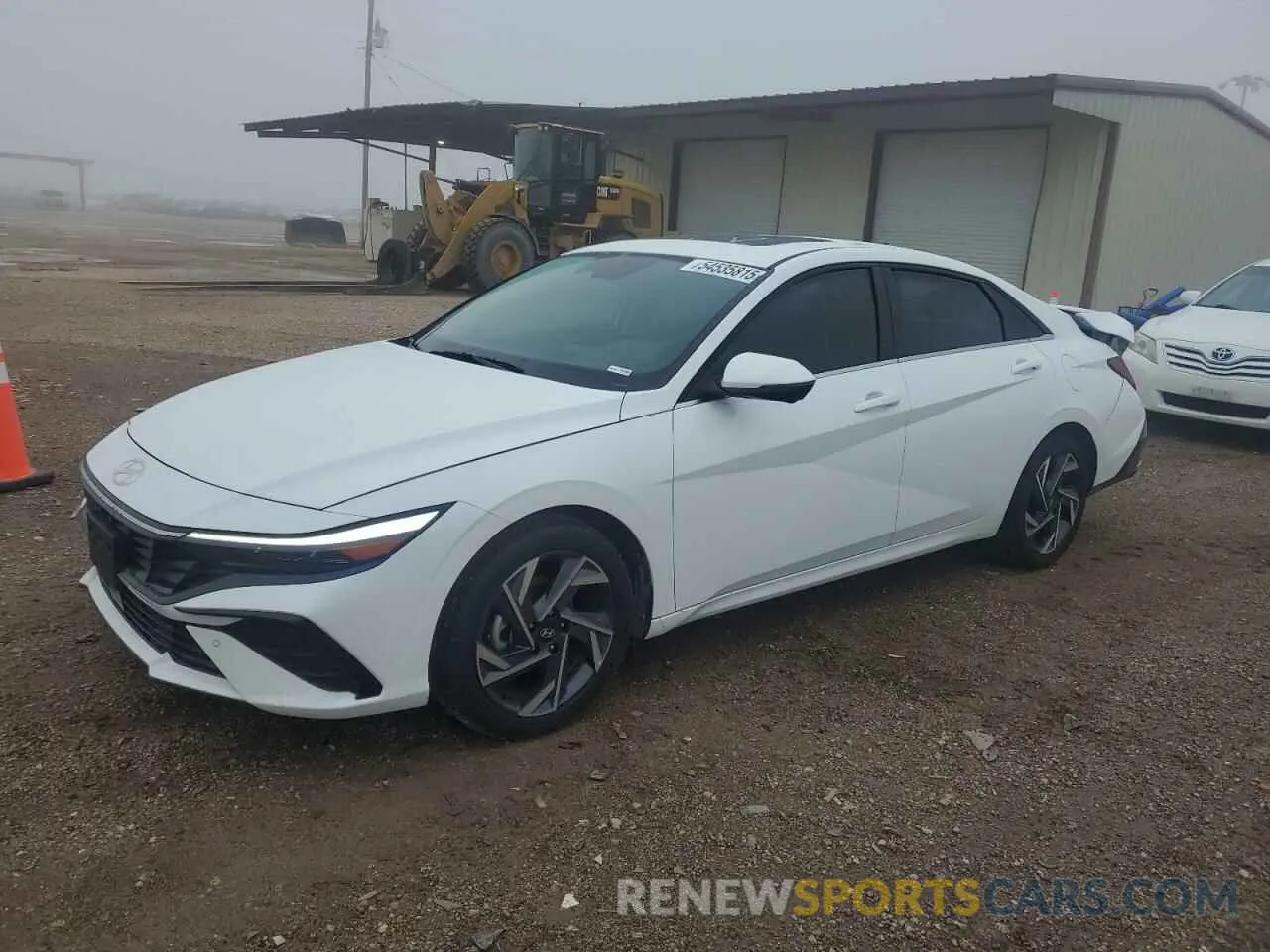 1 Photograph of a damaged car KMHLP4DG0RU817543 HYUNDAI ELANTRA 2024