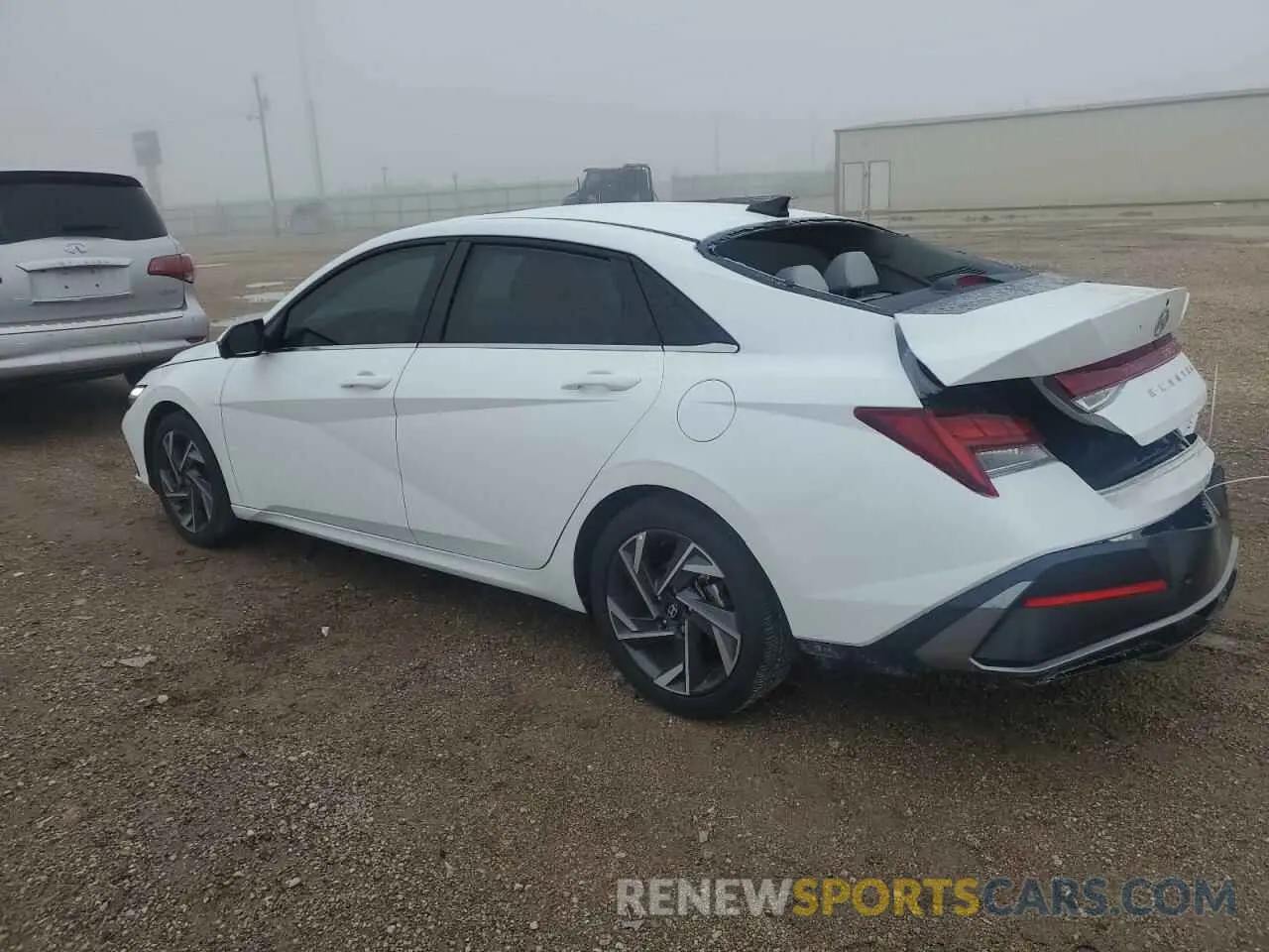 2 Photograph of a damaged car KMHLP4DG0RU817543 HYUNDAI ELANTRA 2024