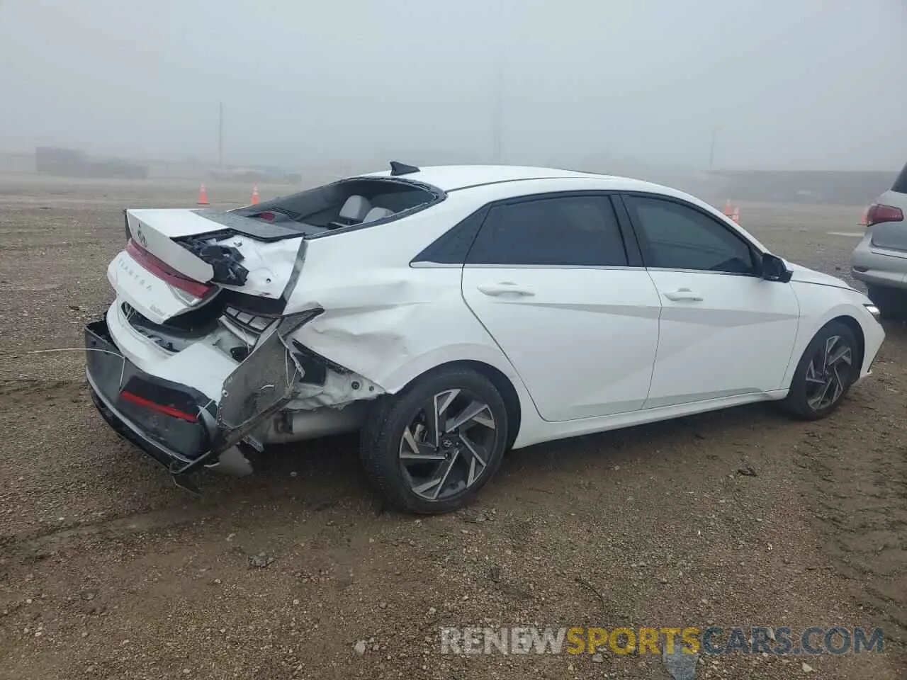 3 Photograph of a damaged car KMHLP4DG0RU817543 HYUNDAI ELANTRA 2024