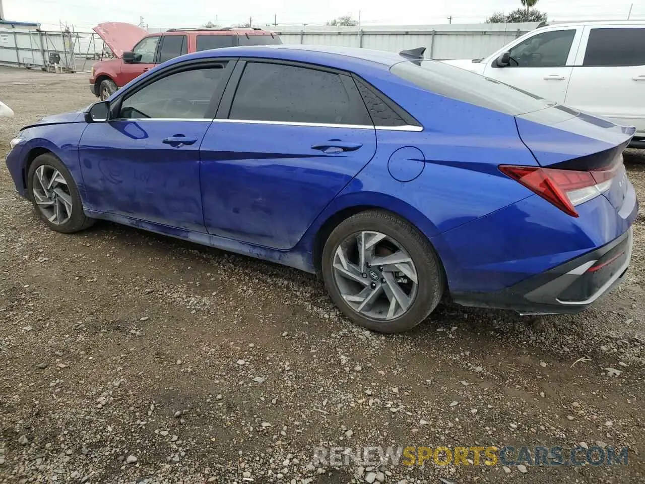 2 Photograph of a damaged car KMHLP4DG0RU818515 HYUNDAI ELANTRA 2024