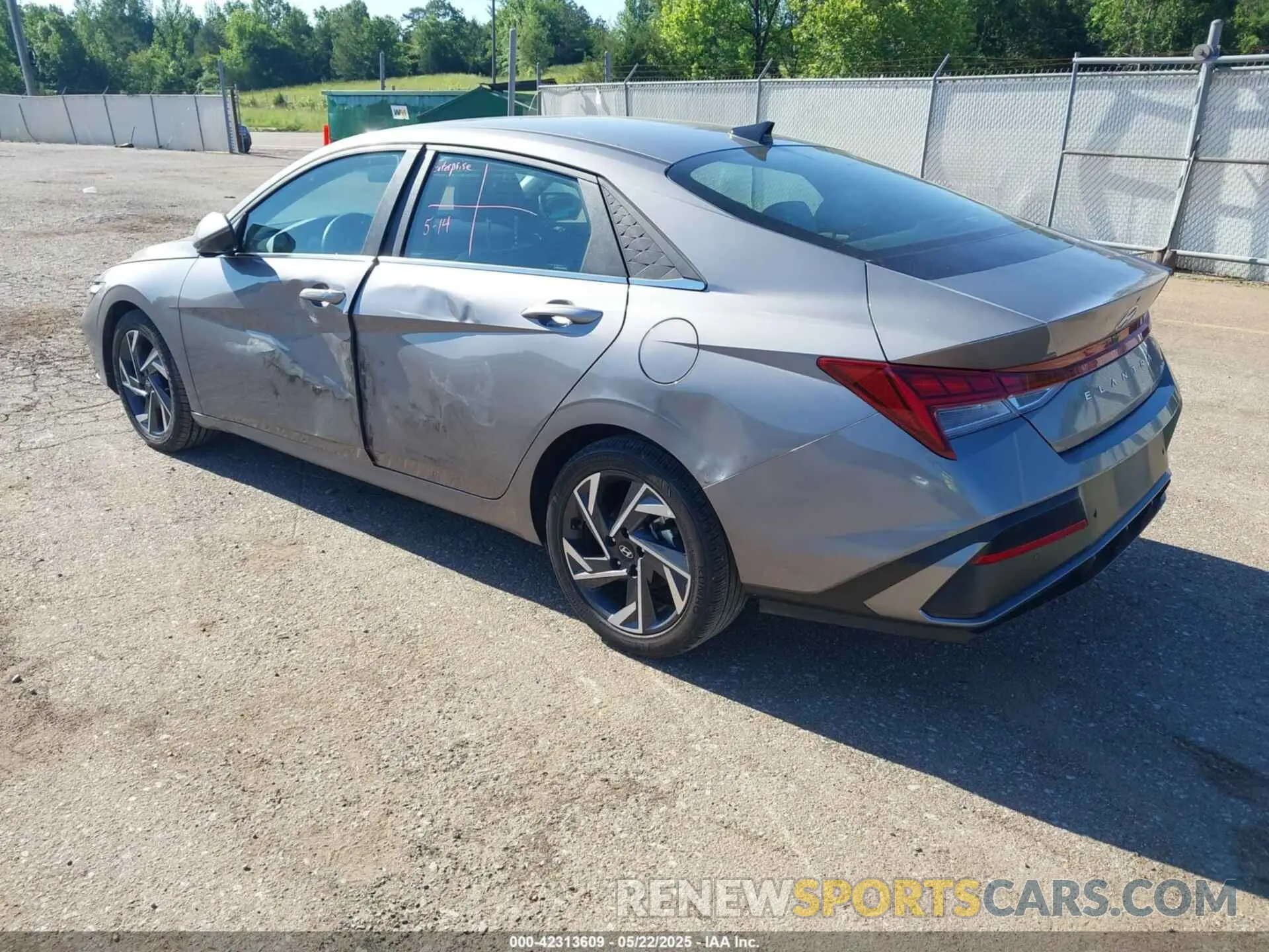3 Photograph of a damaged car KMHLP4DG0RU837369 HYUNDAI ELANTRA 2024