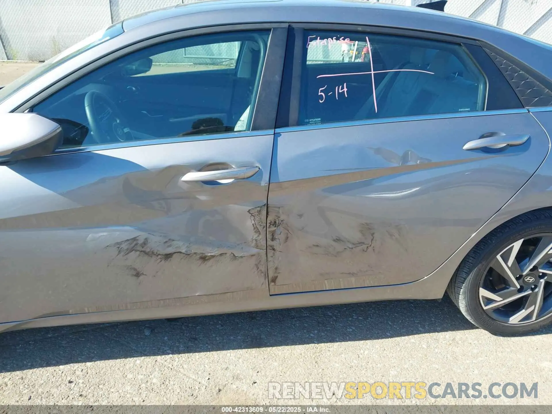 6 Photograph of a damaged car KMHLP4DG0RU837369 HYUNDAI ELANTRA 2024
