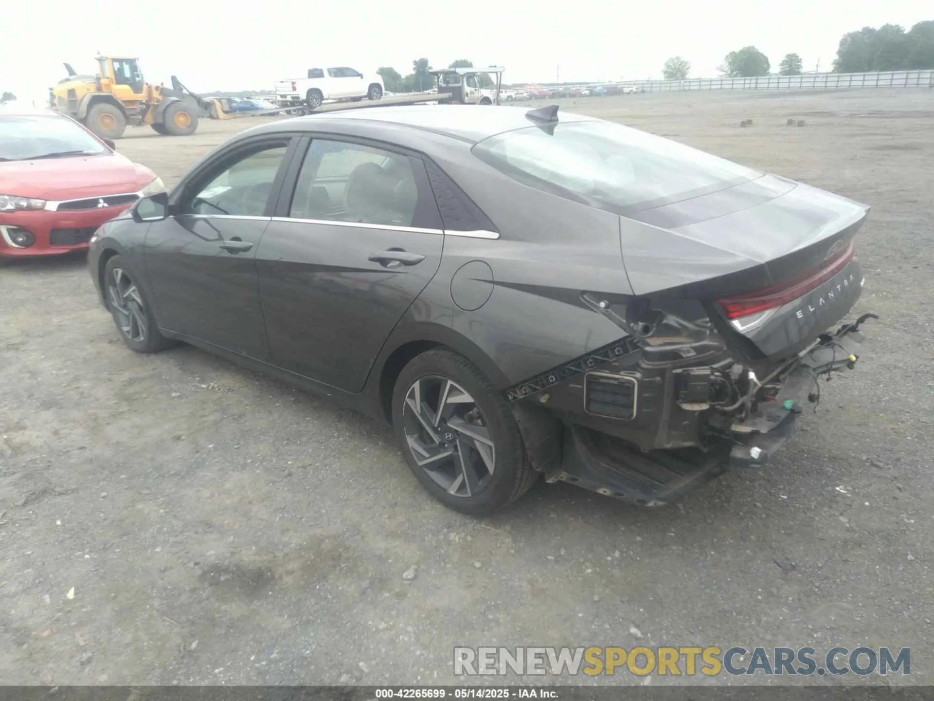 3 Photograph of a damaged car KMHLP4DG1RU683724 HYUNDAI ELANTRA 2024