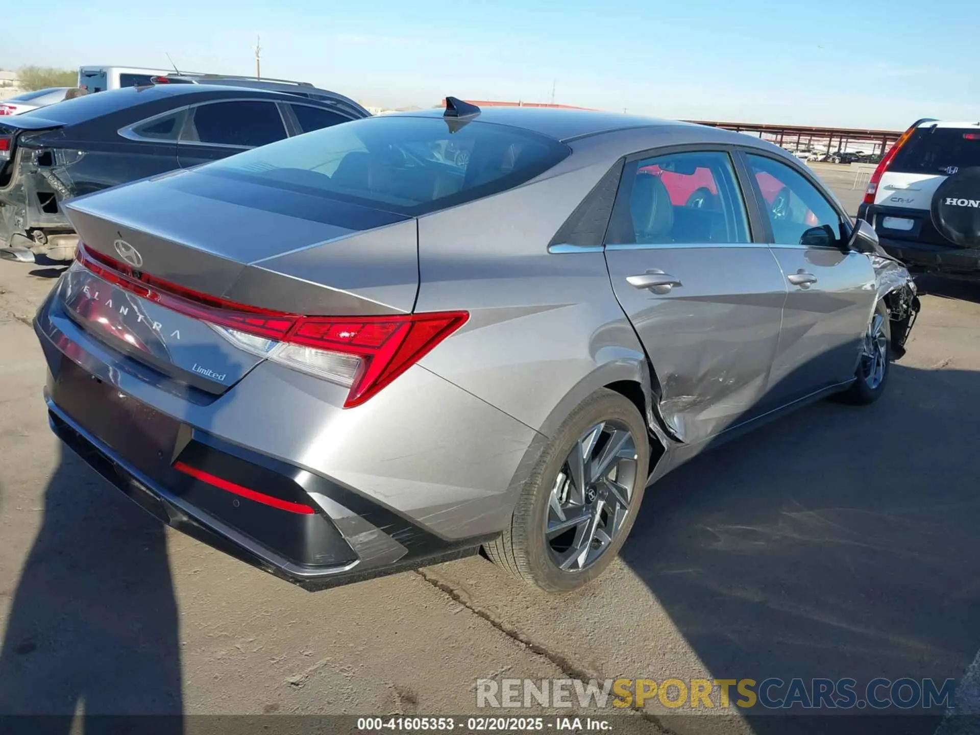 4 Photograph of a damaged car KMHLP4DG1RU798856 HYUNDAI ELANTRA 2024