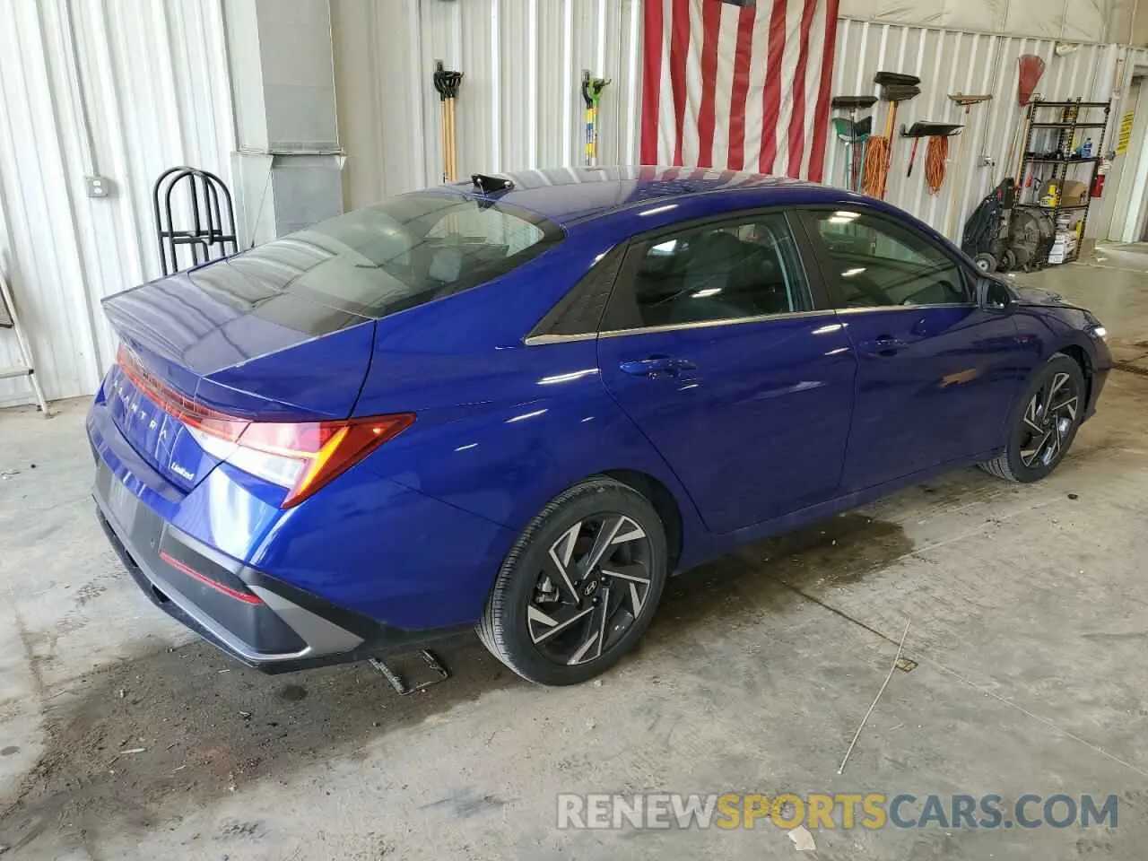 3 Photograph of a damaged car KMHLP4DG1RU799764 HYUNDAI ELANTRA 2024