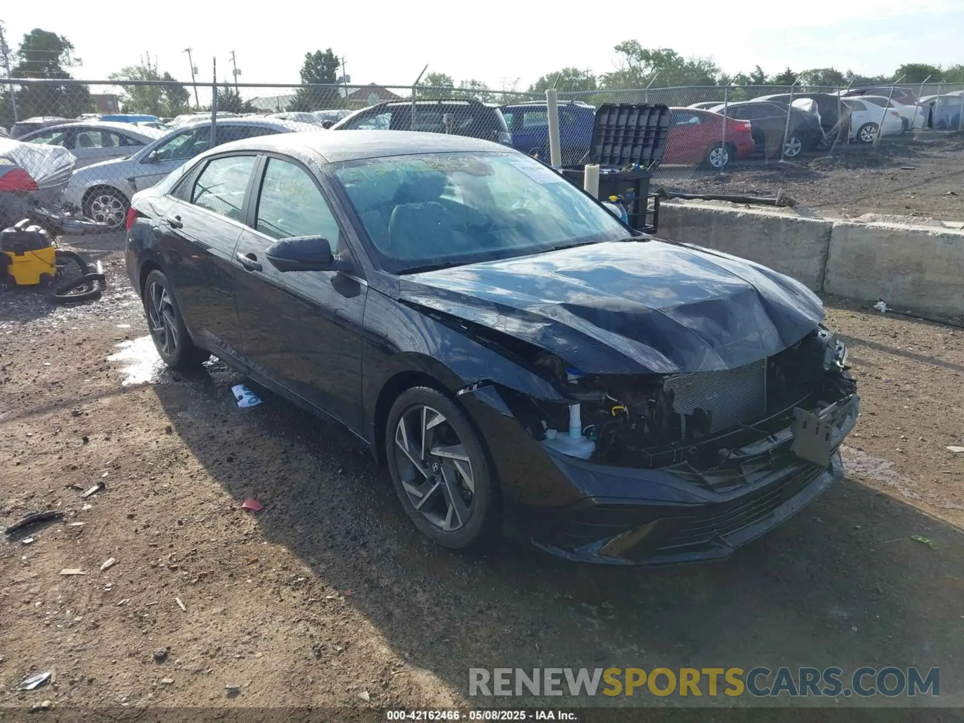 1 Photograph of a damaged car KMHLP4DG2RU677351 HYUNDAI ELANTRA 2024