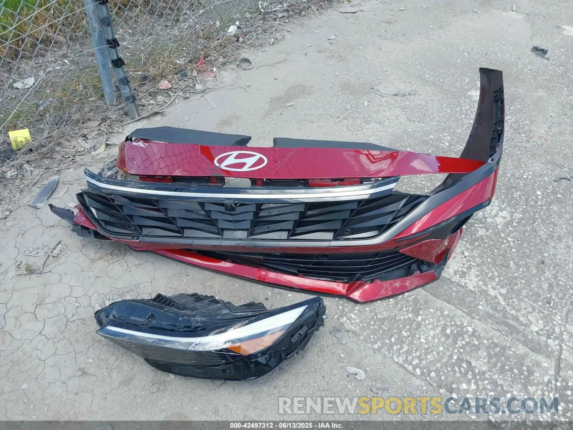 12 Photograph of a damaged car KMHLP4DG2RU778745 HYUNDAI ELANTRA 2024
