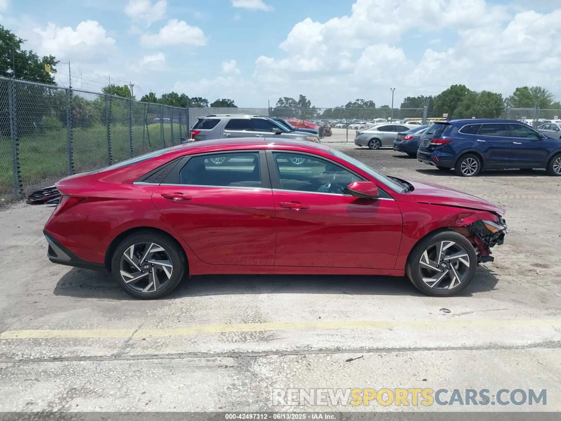 14 Photograph of a damaged car KMHLP4DG2RU778745 HYUNDAI ELANTRA 2024
