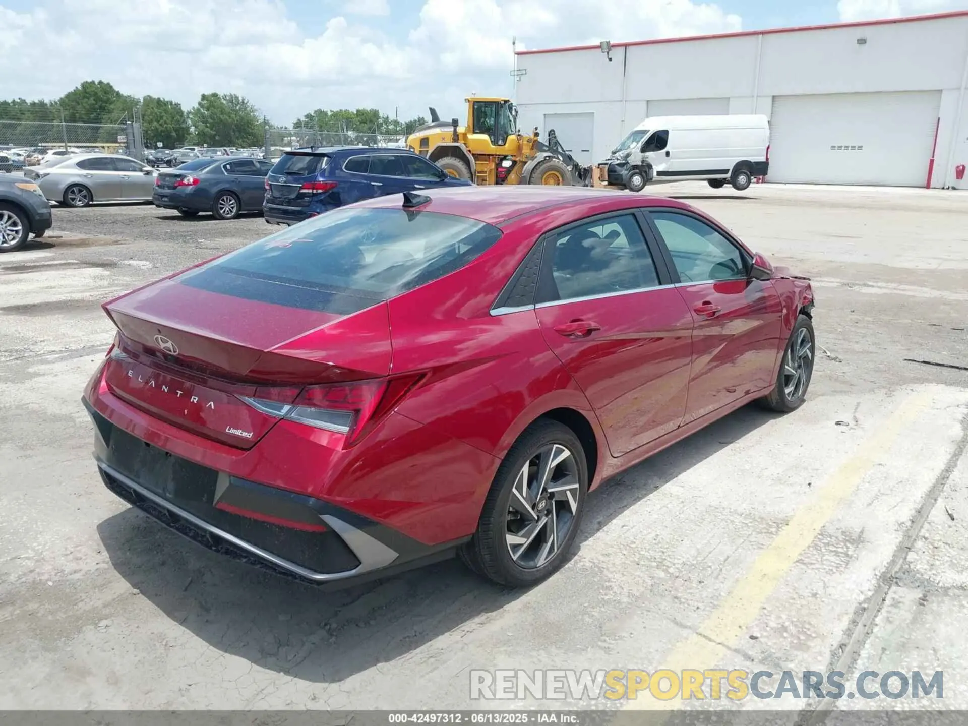 4 Photograph of a damaged car KMHLP4DG2RU778745 HYUNDAI ELANTRA 2024