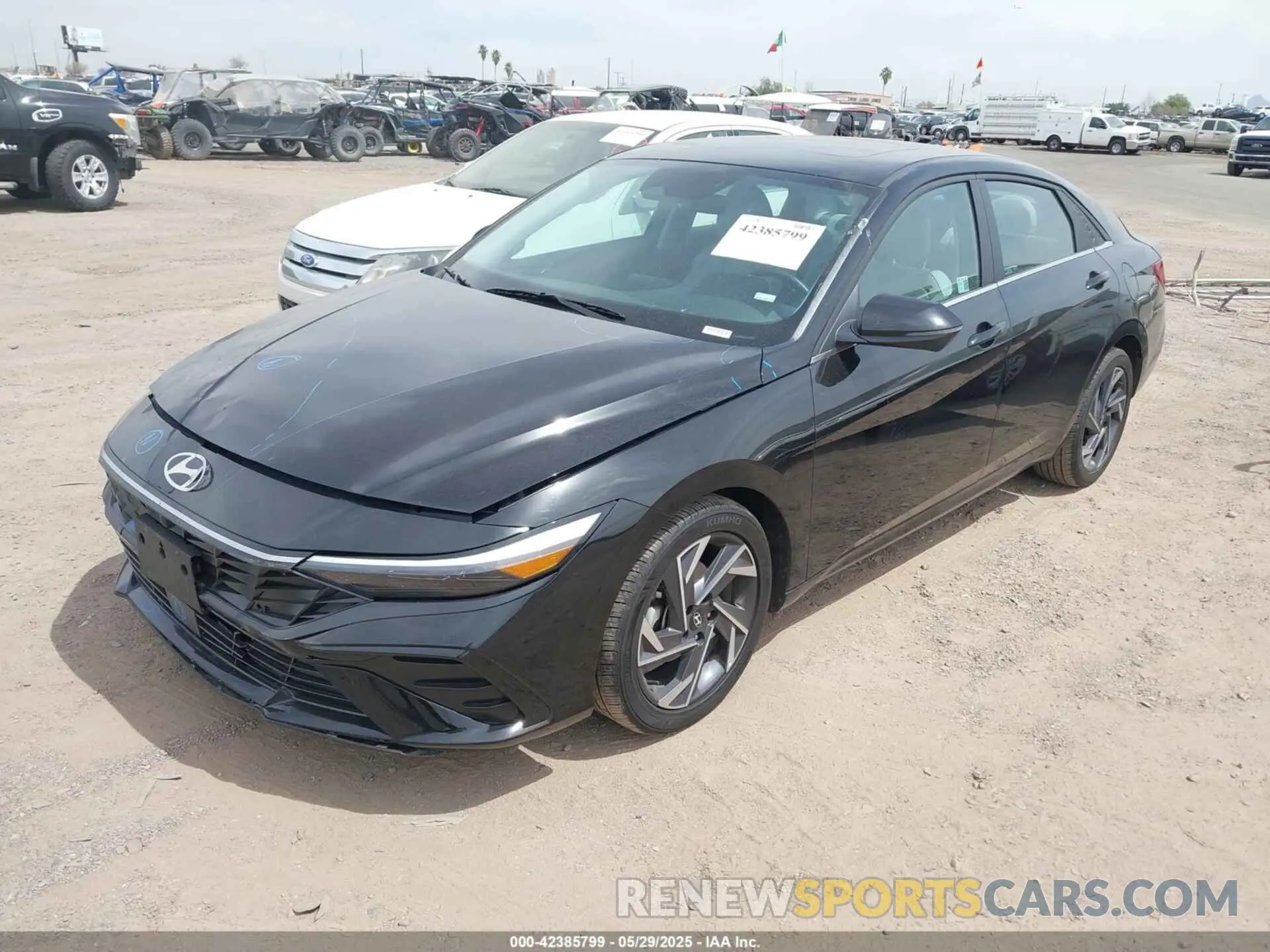 2 Photograph of a damaged car KMHLP4DG2RU836434 HYUNDAI ELANTRA 2024