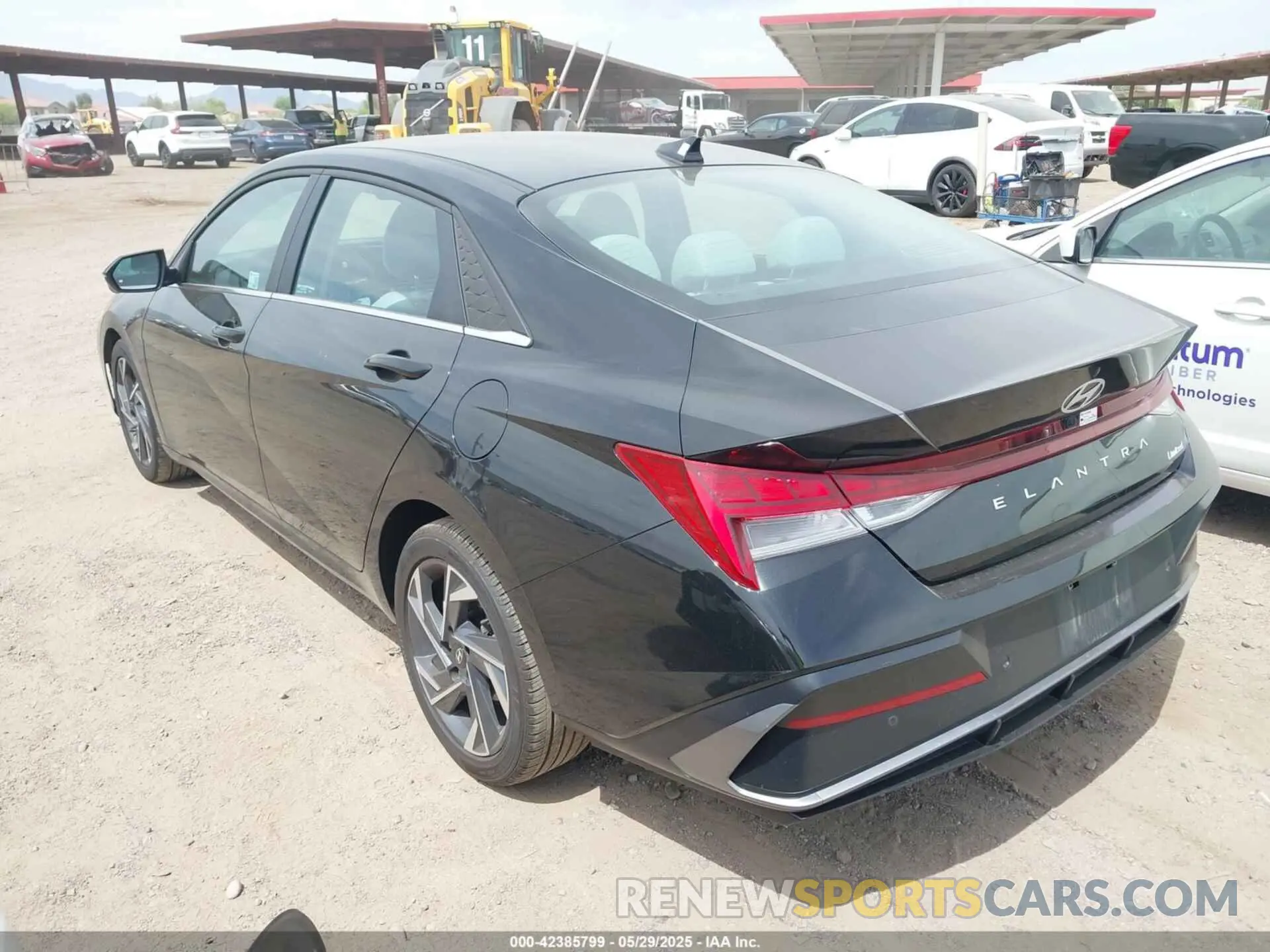 3 Photograph of a damaged car KMHLP4DG2RU836434 HYUNDAI ELANTRA 2024