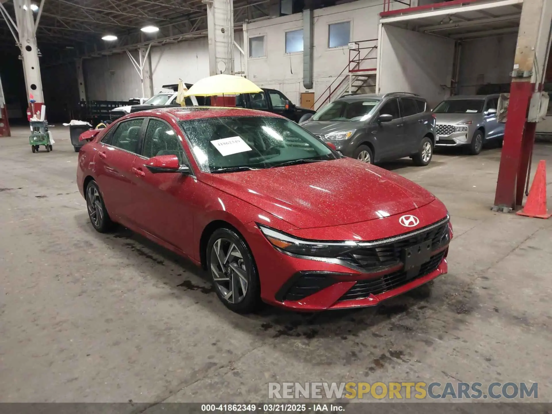 1 Photograph of a damaged car KMHLP4DG3RU648909 HYUNDAI ELANTRA 2024