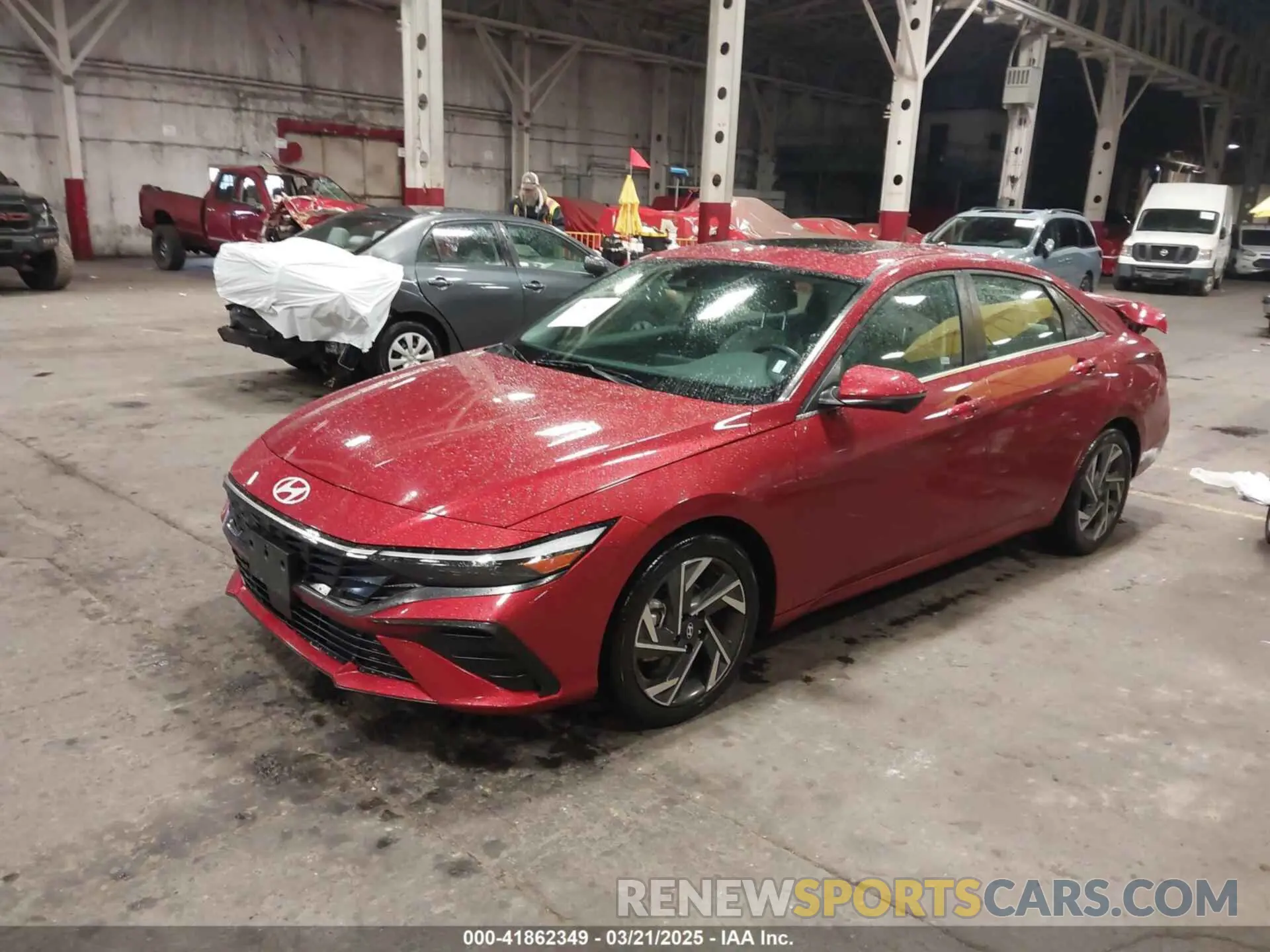 2 Photograph of a damaged car KMHLP4DG3RU648909 HYUNDAI ELANTRA 2024