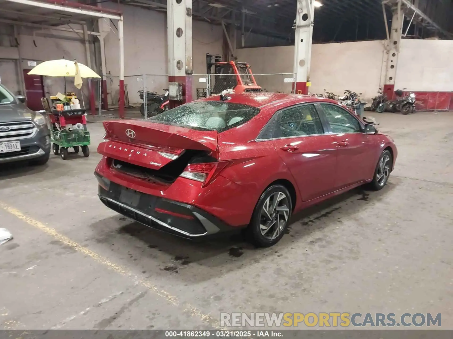 4 Photograph of a damaged car KMHLP4DG3RU648909 HYUNDAI ELANTRA 2024