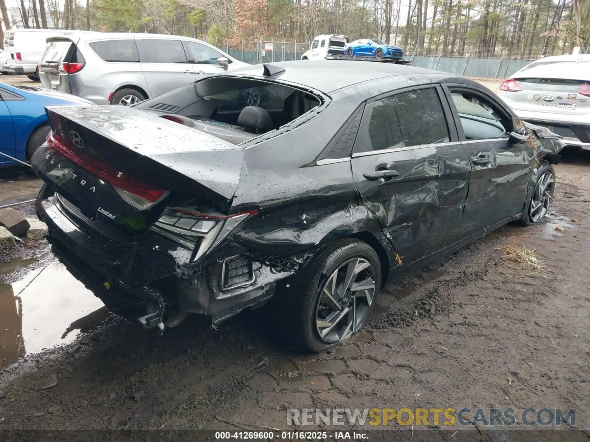 4 Photograph of a damaged car KMHLP4DG3RU692683 HYUNDAI ELANTRA 2024
