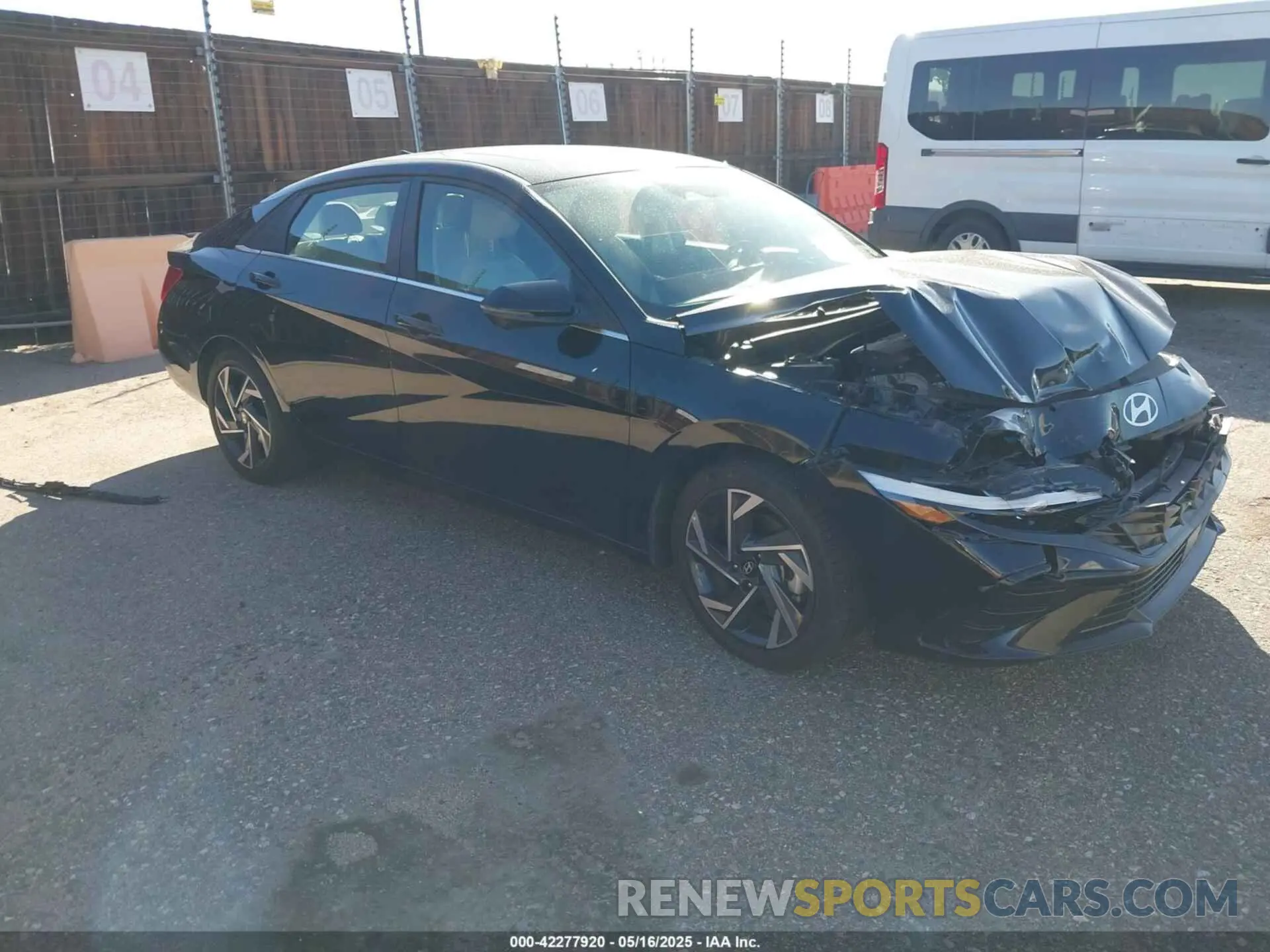 1 Photograph of a damaged car KMHLP4DG3RU768600 HYUNDAI ELANTRA 2024