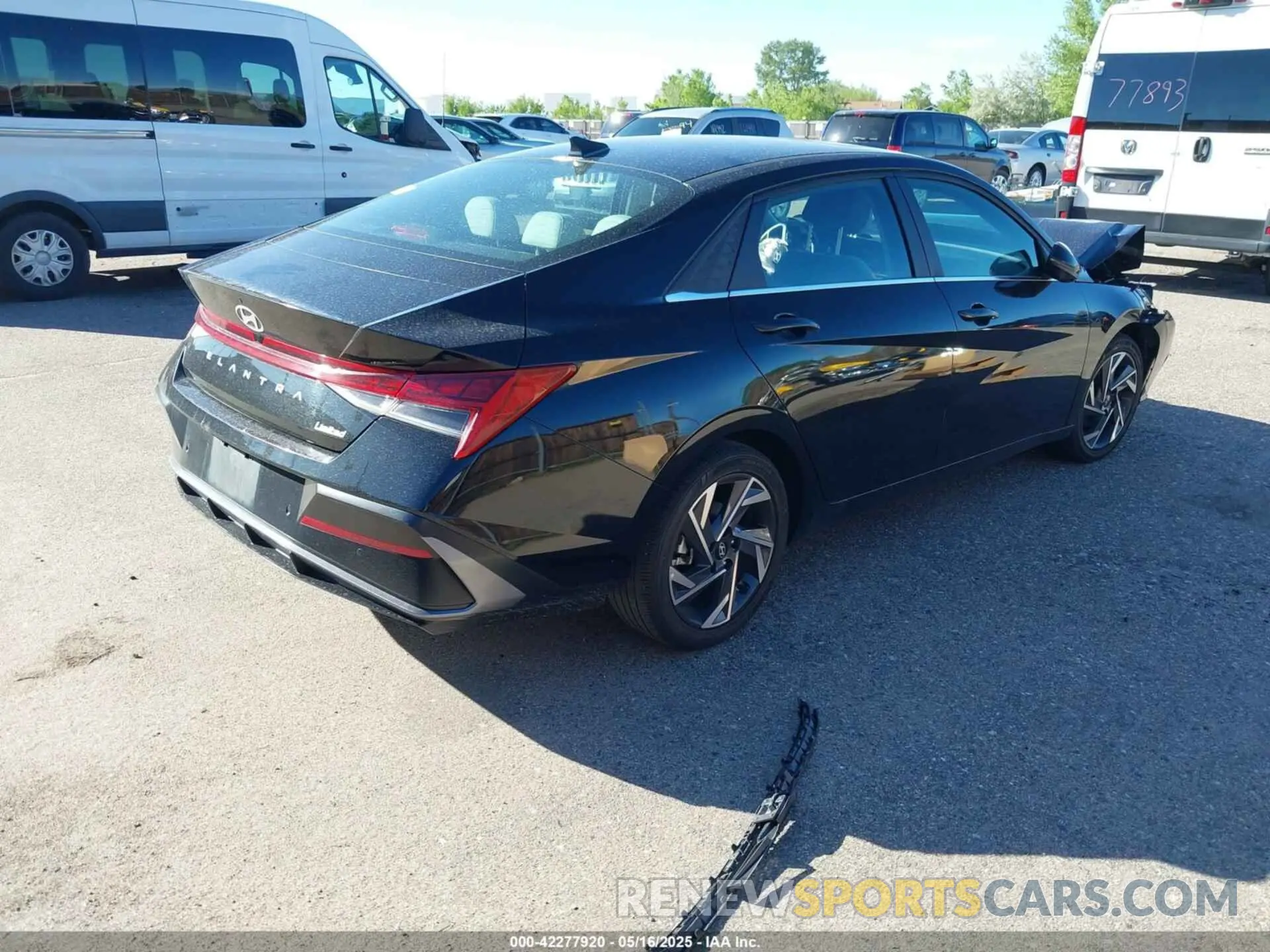 4 Photograph of a damaged car KMHLP4DG3RU768600 HYUNDAI ELANTRA 2024