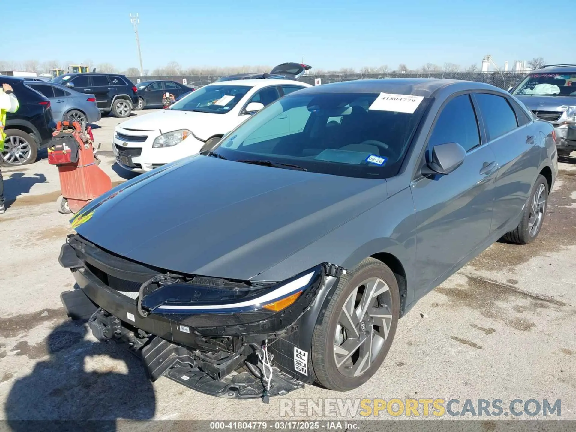 2 Photograph of a damaged car KMHLP4DG3RU832182 HYUNDAI ELANTRA 2024