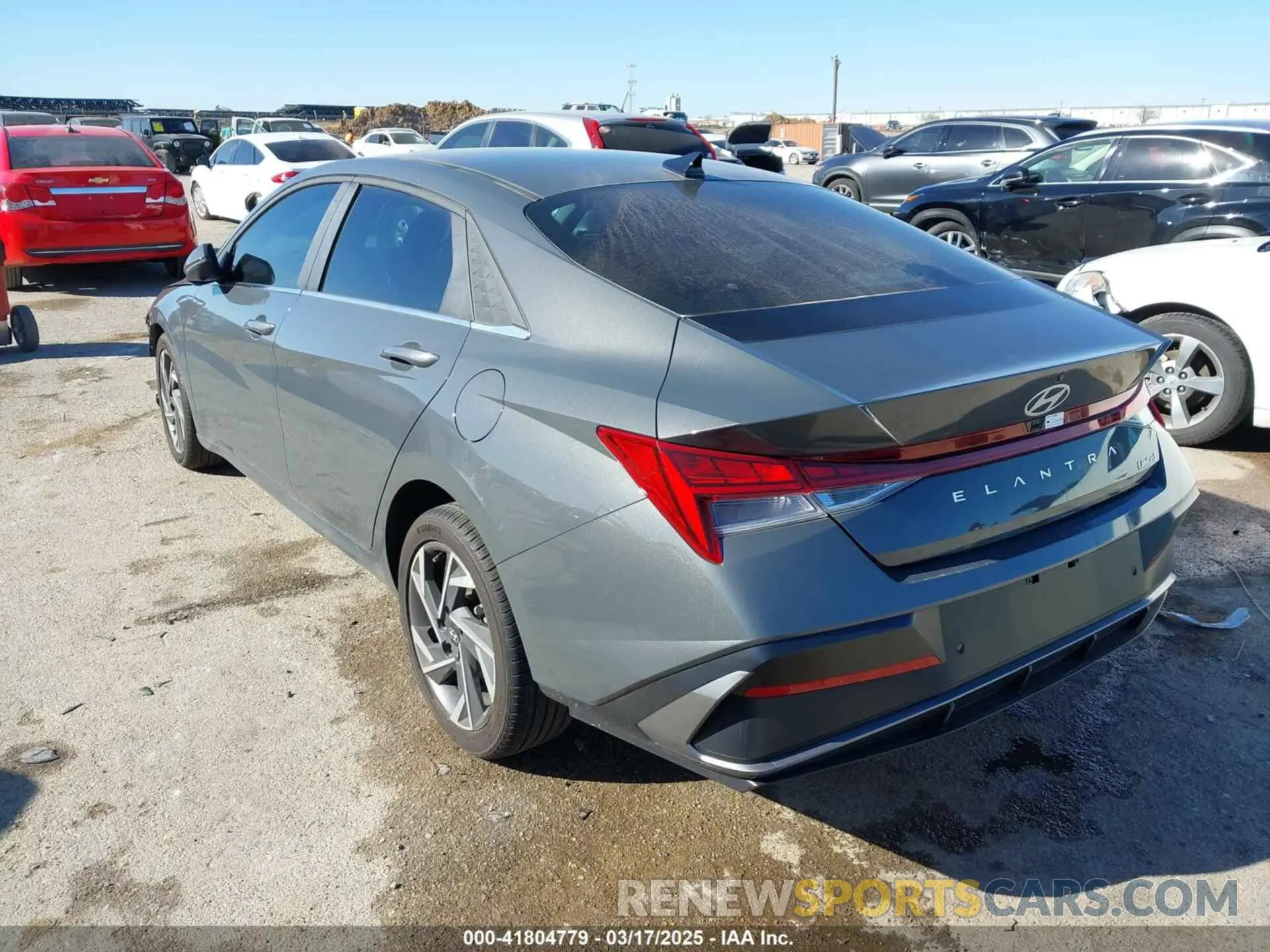 3 Photograph of a damaged car KMHLP4DG3RU832182 HYUNDAI ELANTRA 2024