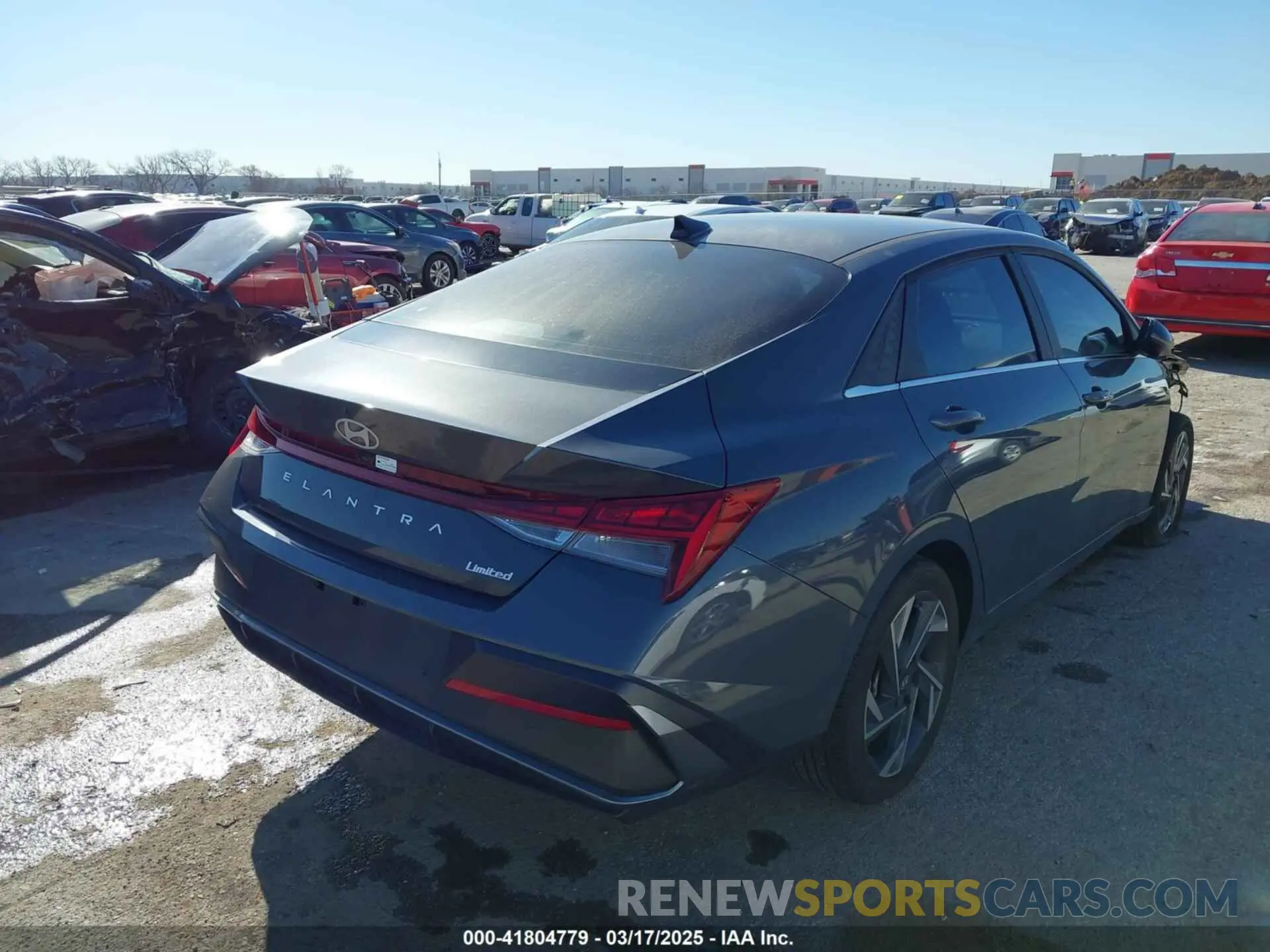 4 Photograph of a damaged car KMHLP4DG3RU832182 HYUNDAI ELANTRA 2024