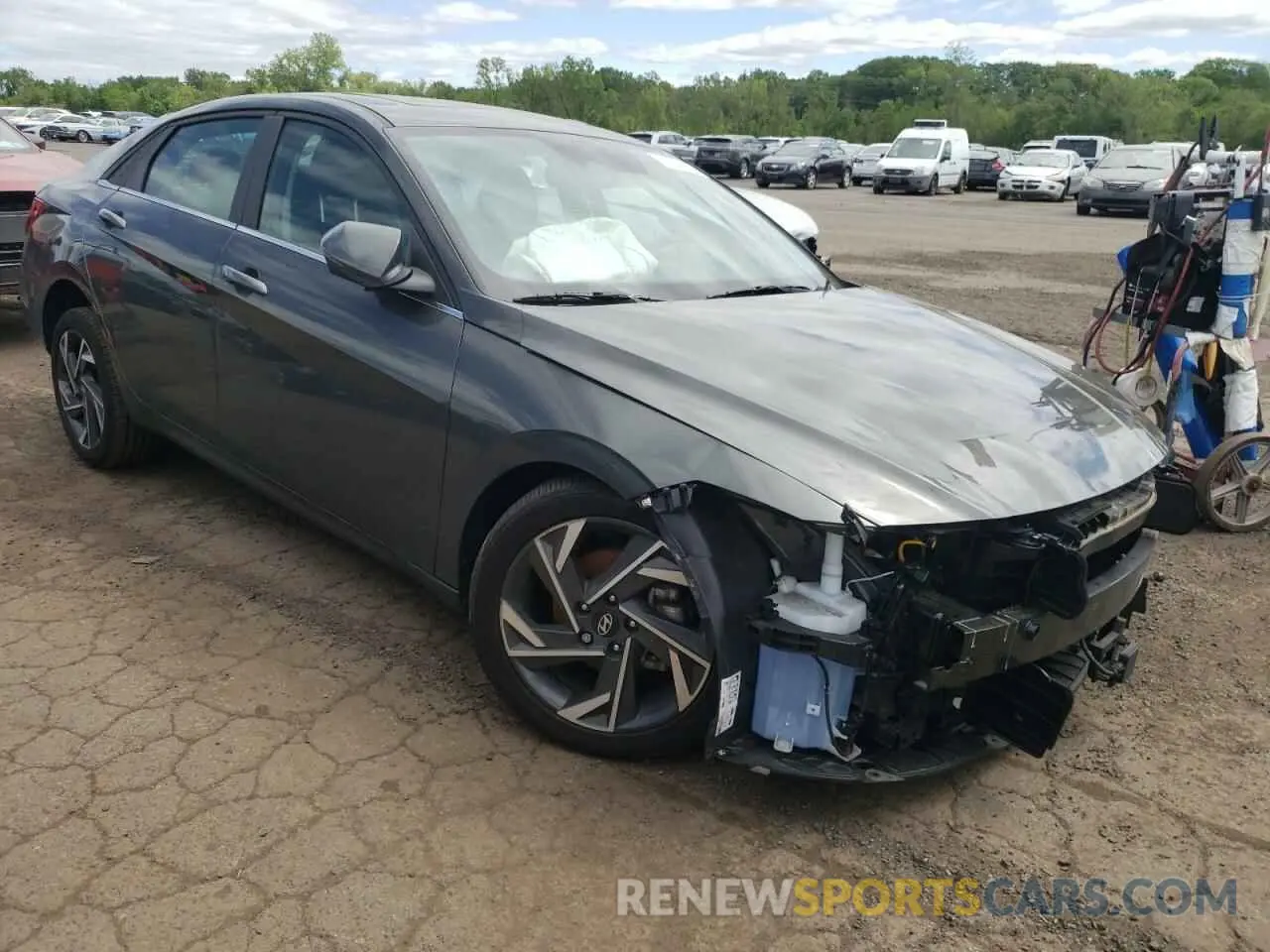 4 Photograph of a damaged car KMHLP4DG4RU658753 HYUNDAI ELANTRA 2024