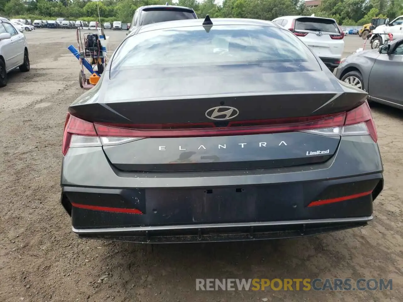 6 Photograph of a damaged car KMHLP4DG4RU658753 HYUNDAI ELANTRA 2024