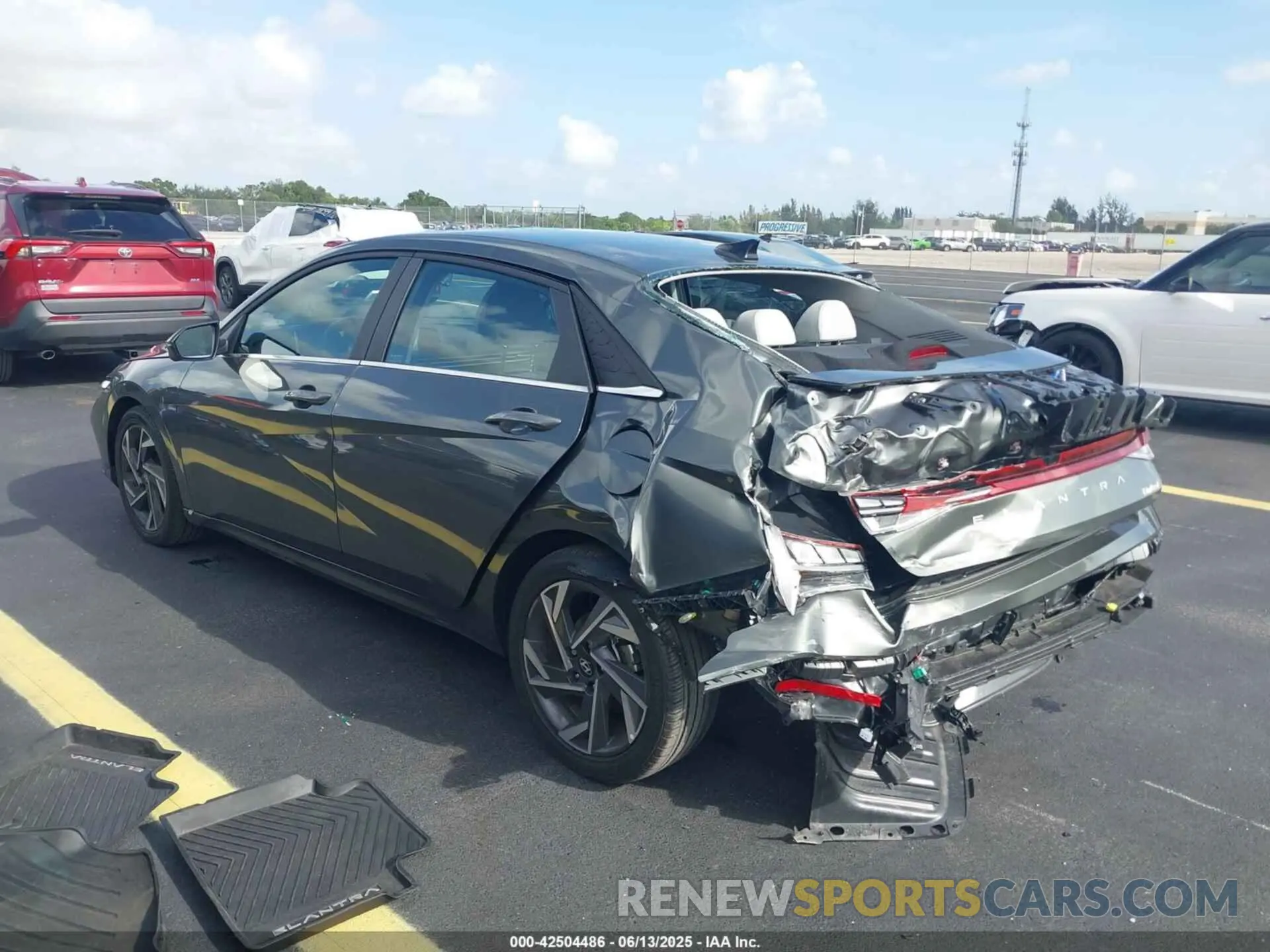 3 Photograph of a damaged car KMHLP4DG4RU820204 HYUNDAI ELANTRA 2024