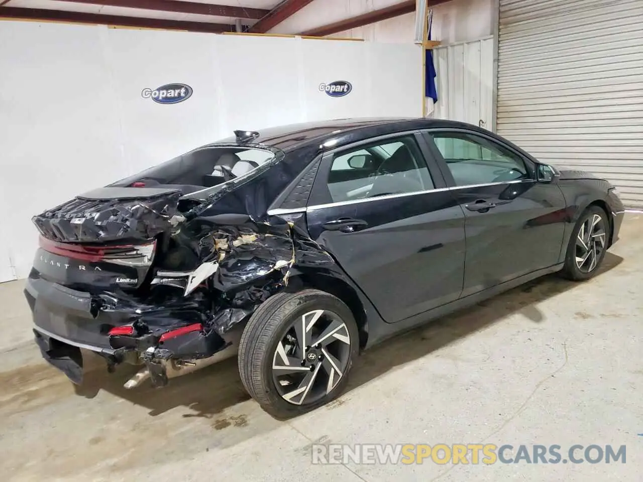 3 Photograph of a damaged car KMHLP4DG4RU840517 HYUNDAI ELANTRA 2024