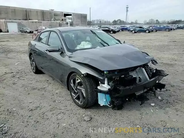 10 Photograph of a damaged car KMHLP4DG4RU842333 HYUNDAI ELANTRA 2024