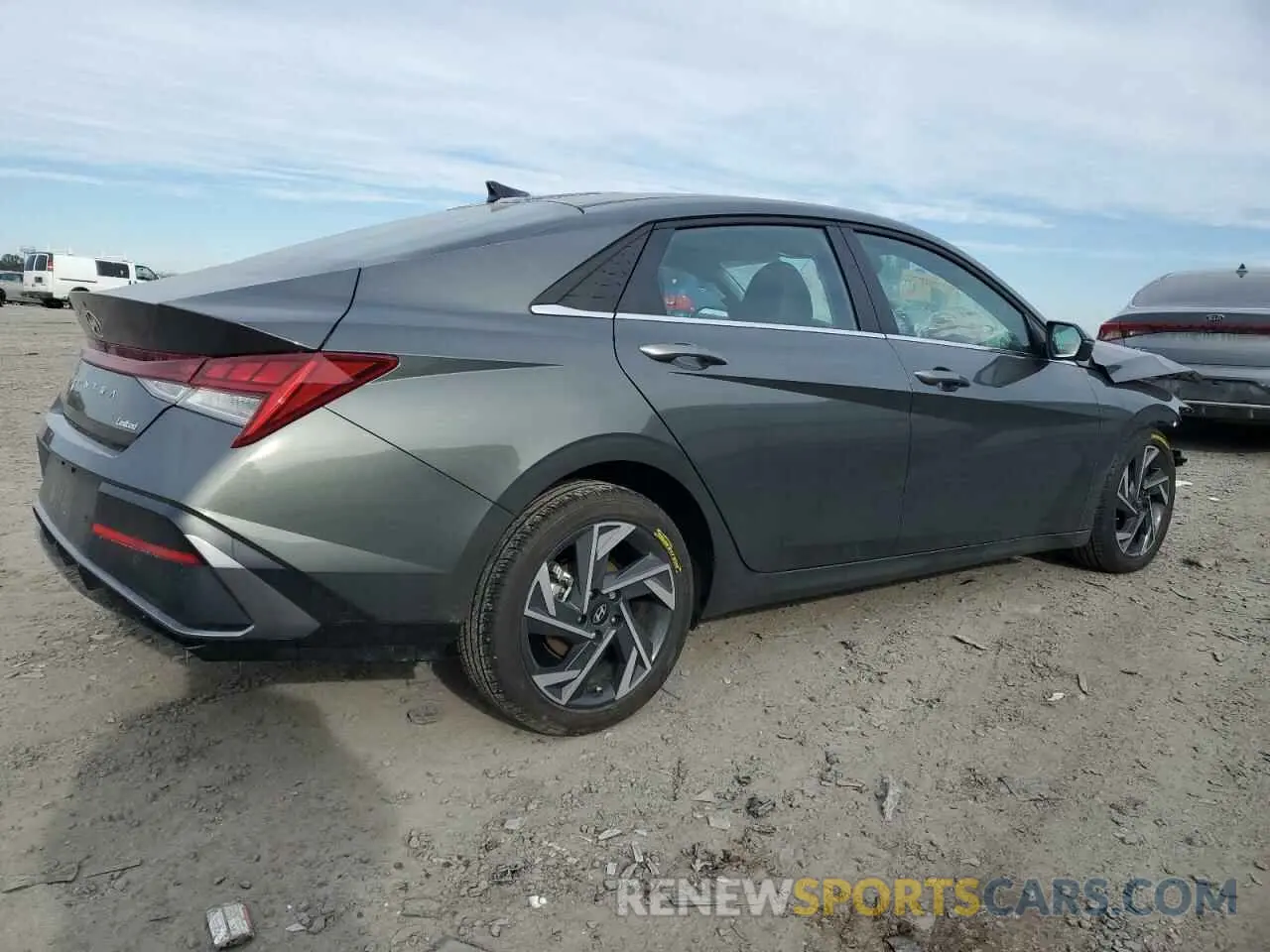 3 Photograph of a damaged car KMHLP4DG4RU842333 HYUNDAI ELANTRA 2024