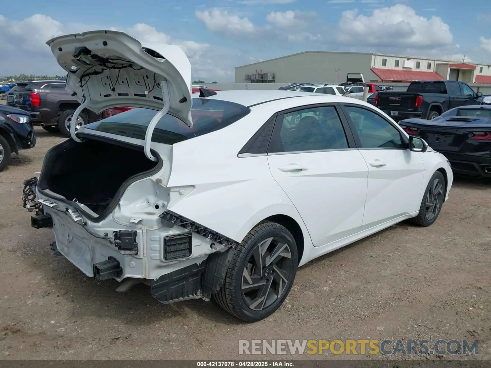 4 Photograph of a damaged car KMHLP4DG5RU703294 HYUNDAI ELANTRA 2024
