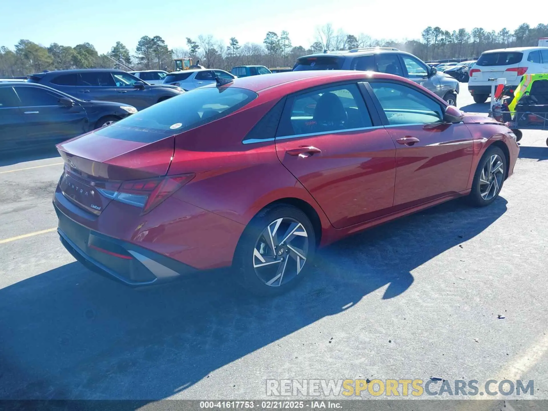 4 Photograph of a damaged car KMHLP4DG5RU733699 HYUNDAI ELANTRA 2024