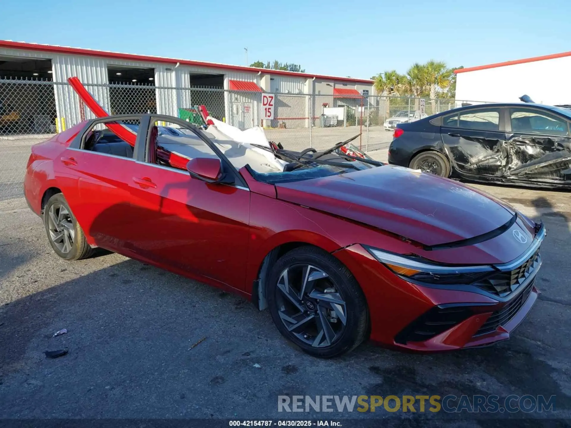 1 Photograph of a damaged car KMHLP4DG5RU764628 HYUNDAI ELANTRA 2024