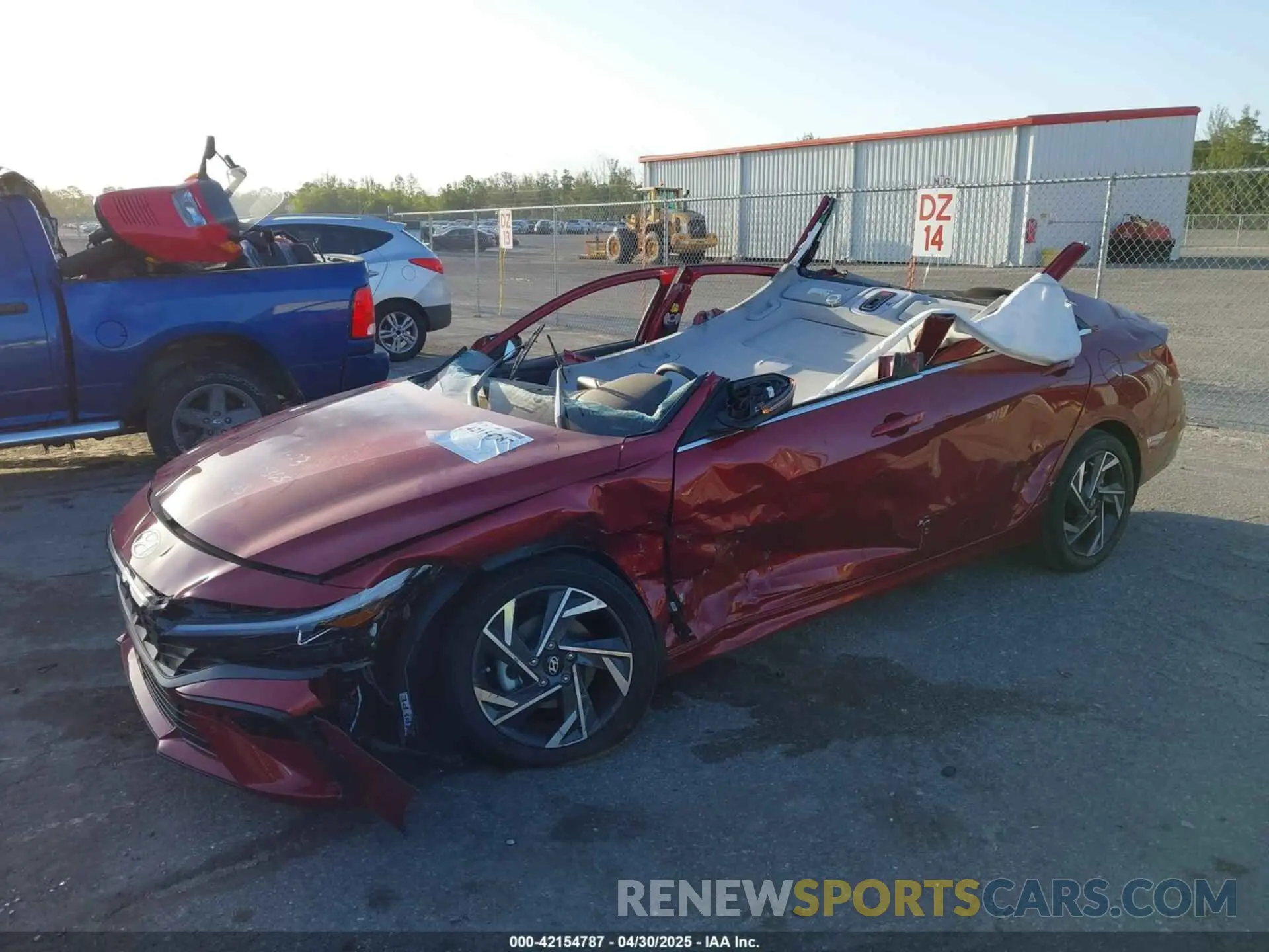 2 Photograph of a damaged car KMHLP4DG5RU764628 HYUNDAI ELANTRA 2024