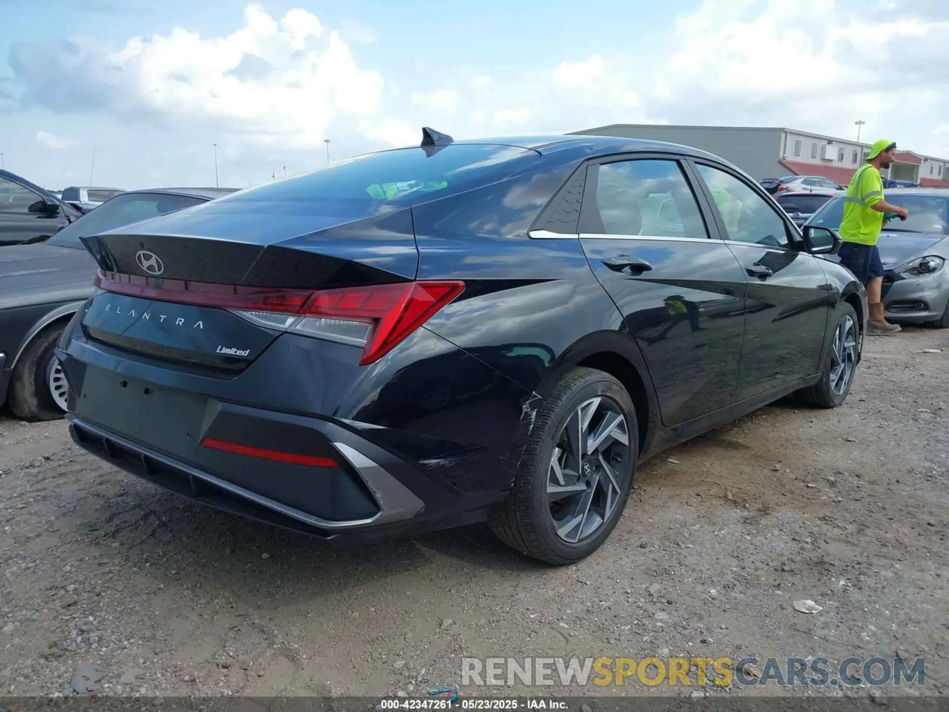 4 Photograph of a damaged car KMHLP4DG5RU769067 HYUNDAI ELANTRA 2024
