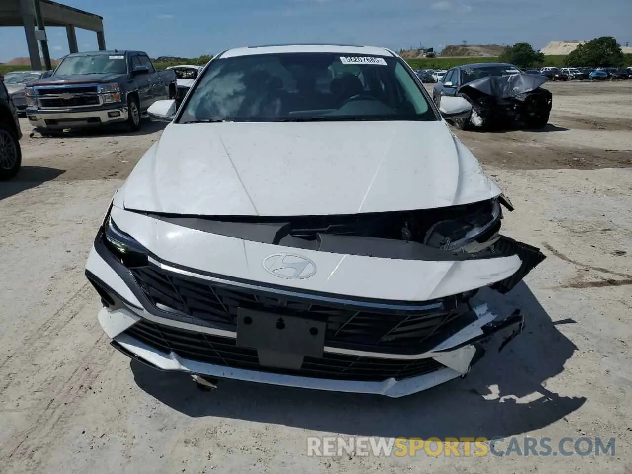 5 Photograph of a damaged car KMHLP4DG5RU774530 HYUNDAI ELANTRA 2024