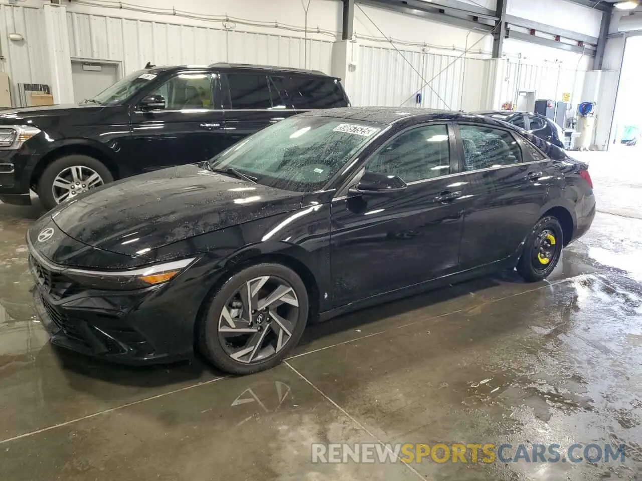 1 Photograph of a damaged car KMHLP4DG5RU775967 HYUNDAI ELANTRA 2024
