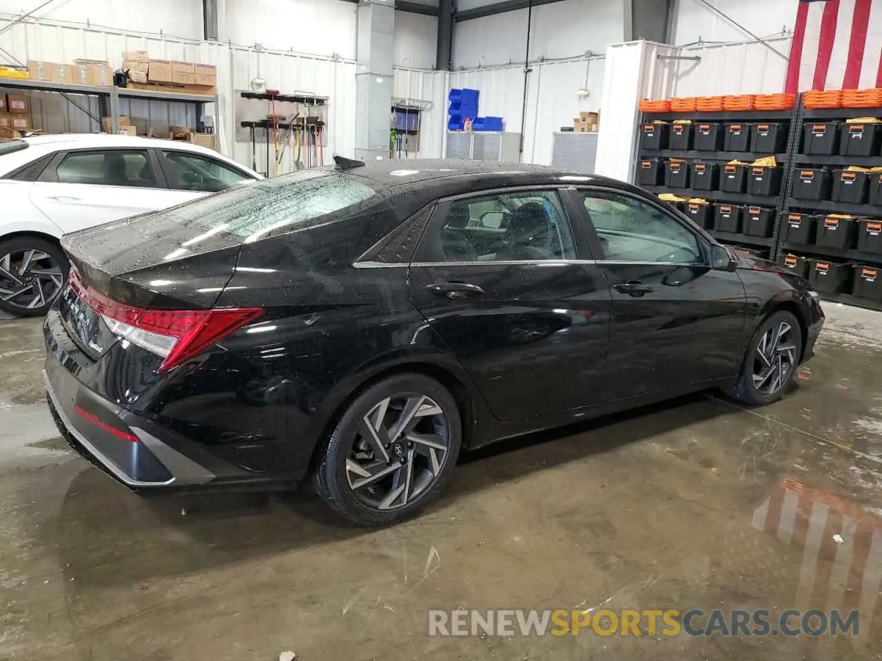 3 Photograph of a damaged car KMHLP4DG5RU775967 HYUNDAI ELANTRA 2024