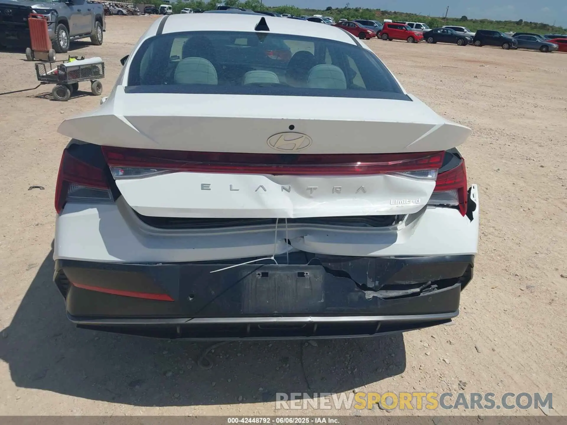 6 Photograph of a damaged car KMHLP4DG5RU815397 HYUNDAI ELANTRA 2024