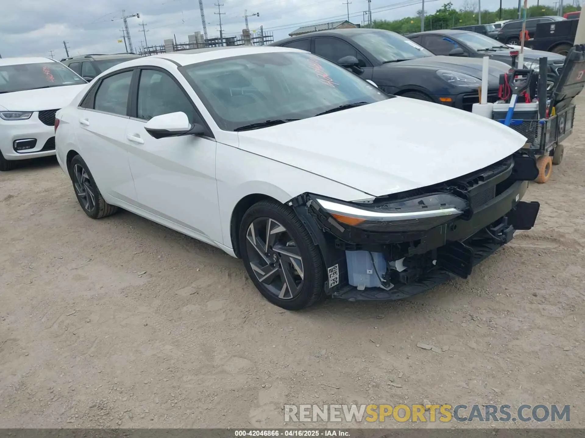 1 Photograph of a damaged car KMHLP4DG6RU815330 HYUNDAI ELANTRA 2024