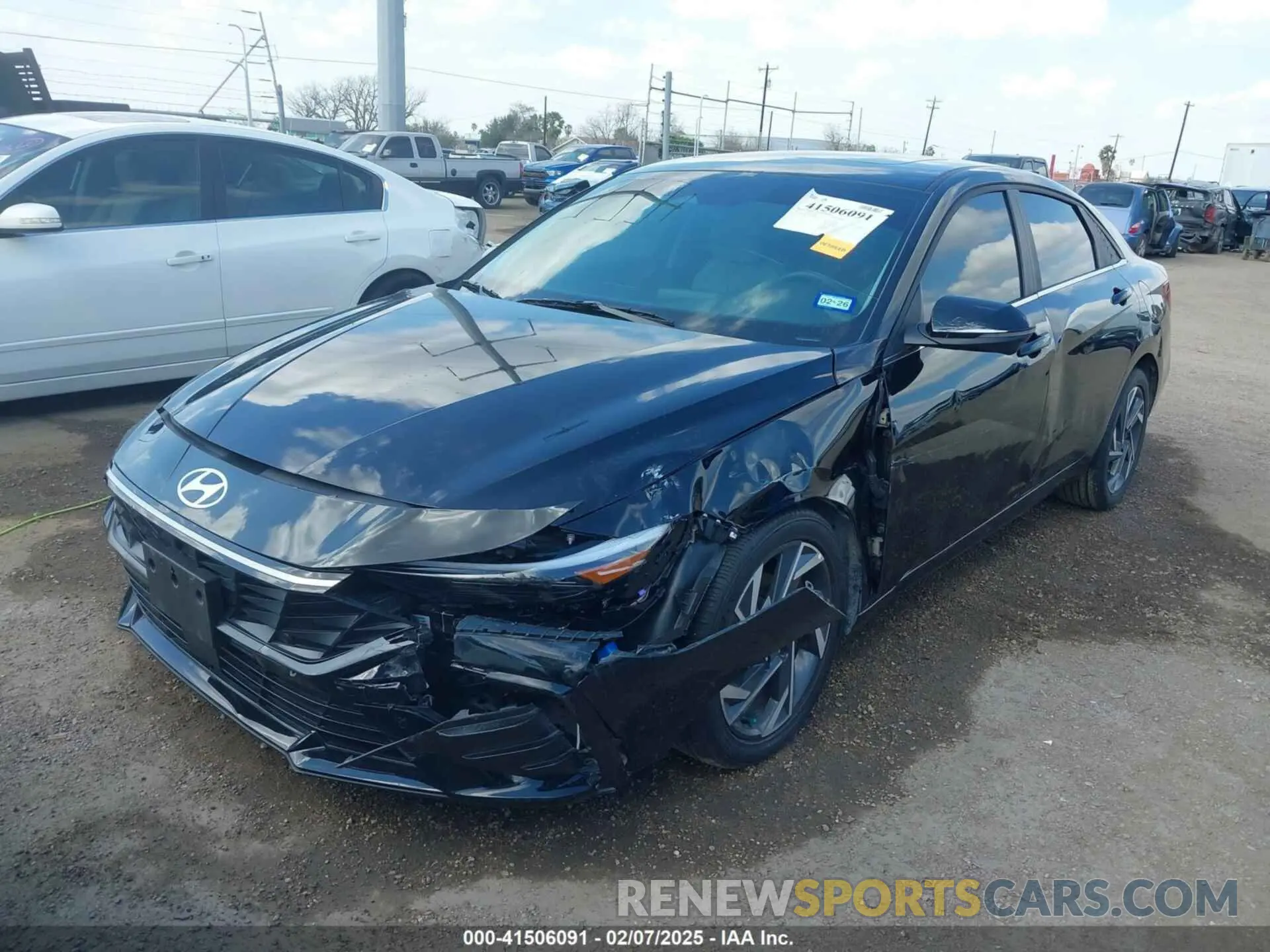 6 Photograph of a damaged car KMHLP4DG7RU718847 HYUNDAI ELANTRA 2024