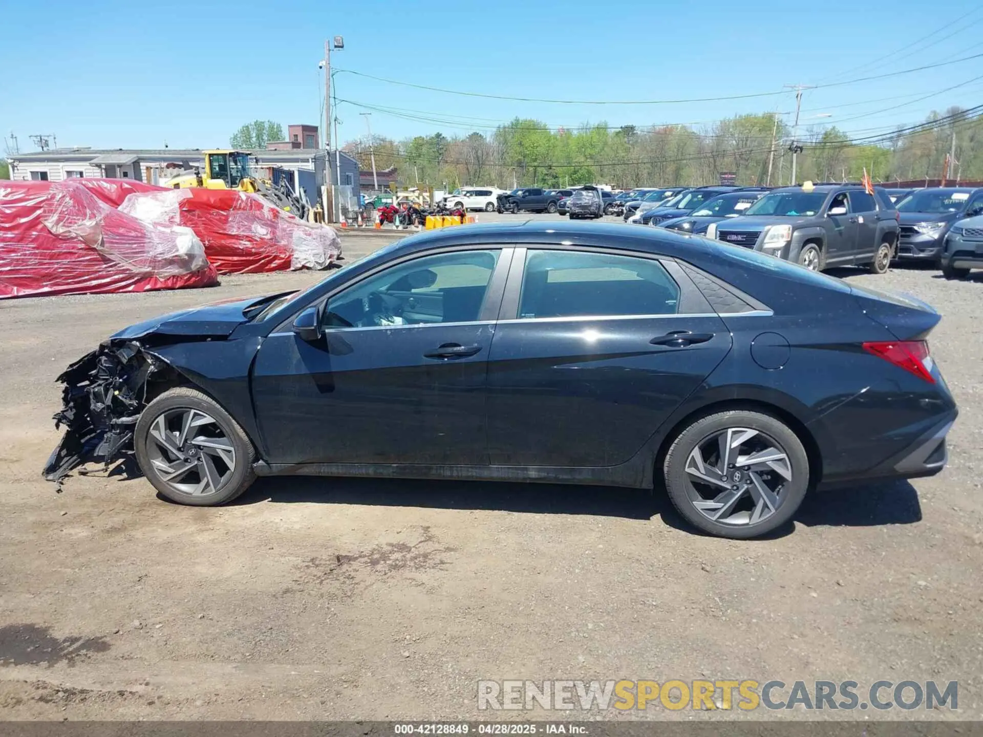 14 Photograph of a damaged car KMHLP4DG7RU739617 HYUNDAI ELANTRA 2024