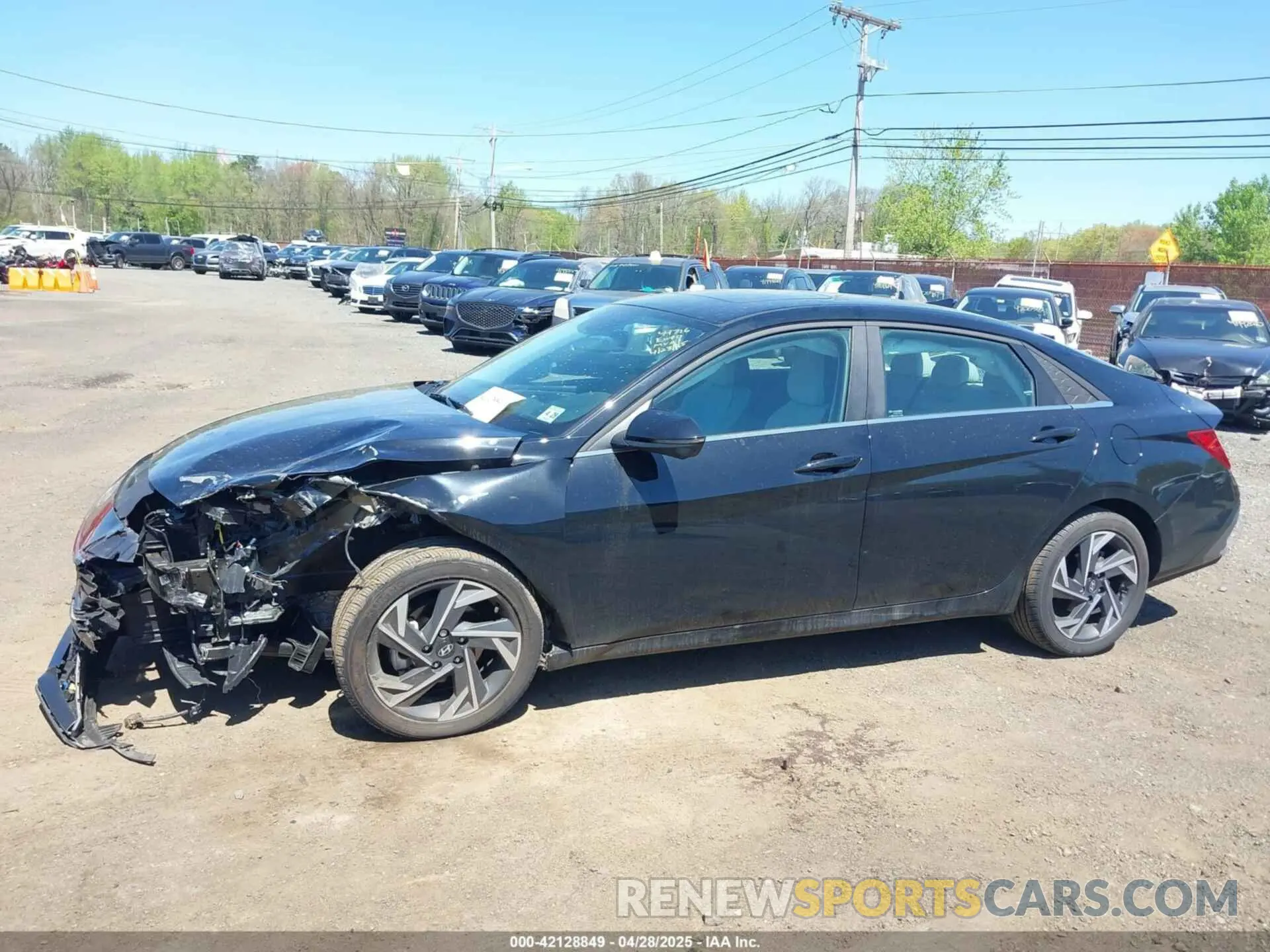 17 Photograph of a damaged car KMHLP4DG7RU739617 HYUNDAI ELANTRA 2024