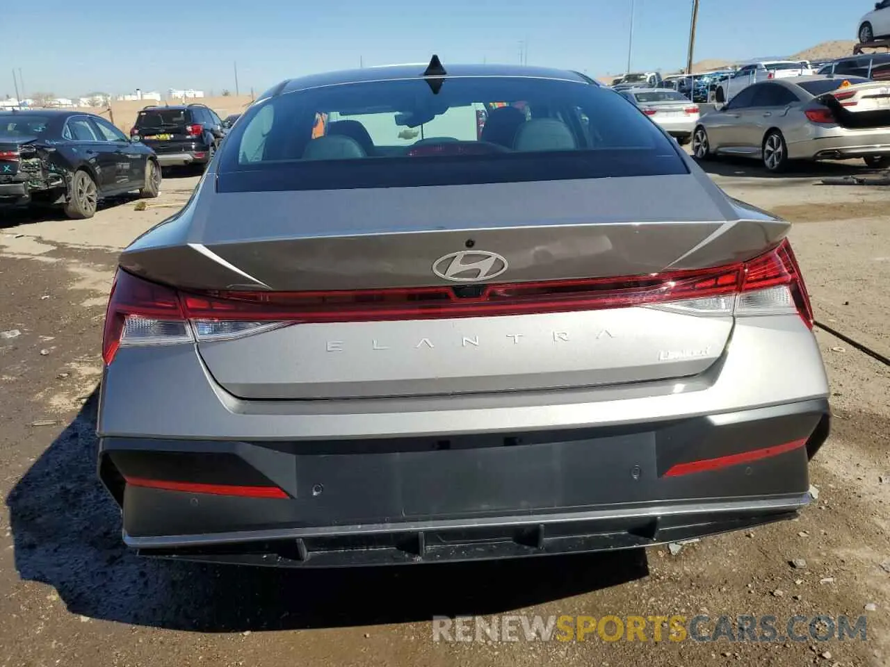 6 Photograph of a damaged car KMHLP4DG7RU741495 HYUNDAI ELANTRA 2024