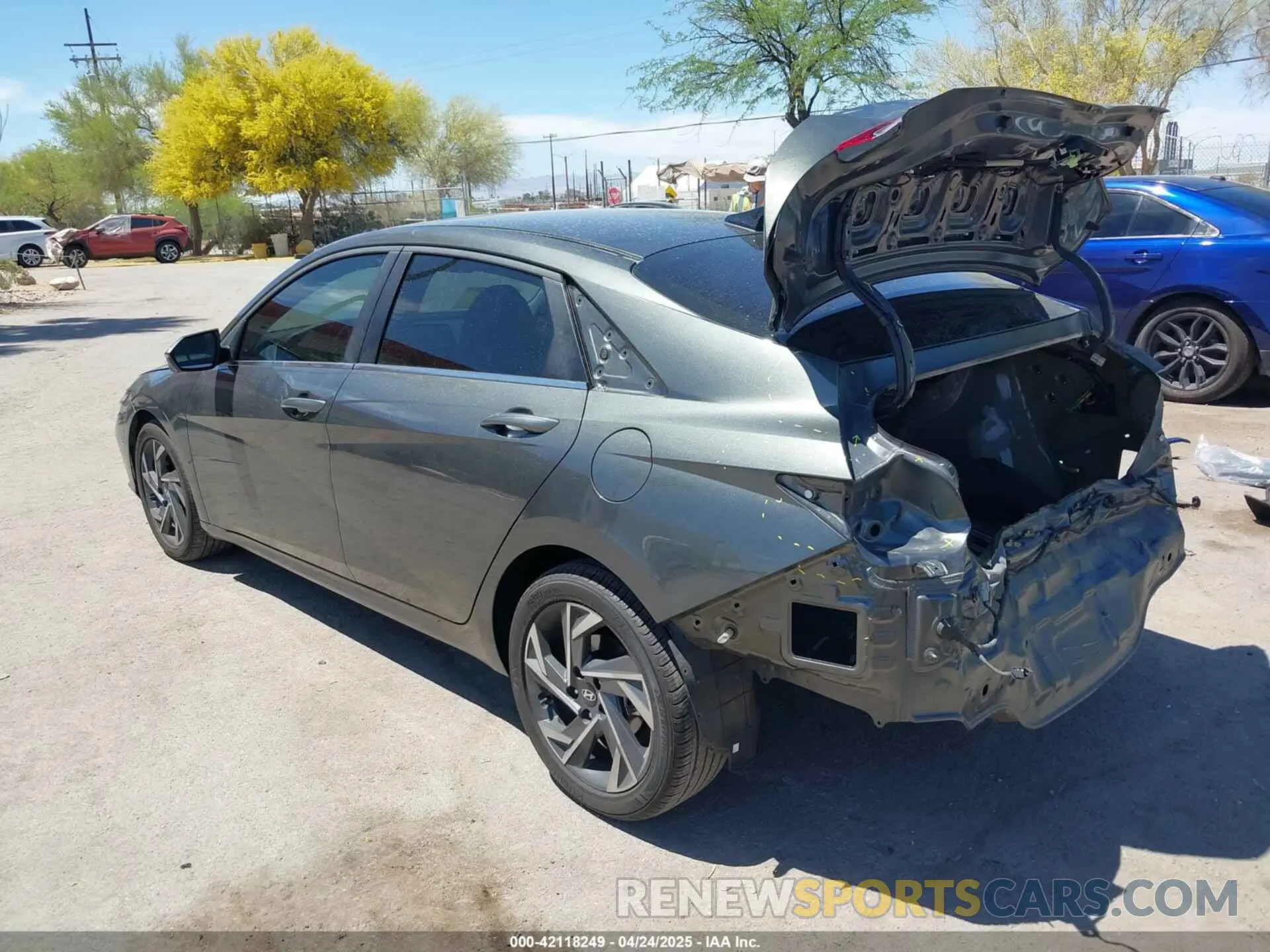 3 Photograph of a damaged car KMHLP4DG8RU656892 HYUNDAI ELANTRA 2024