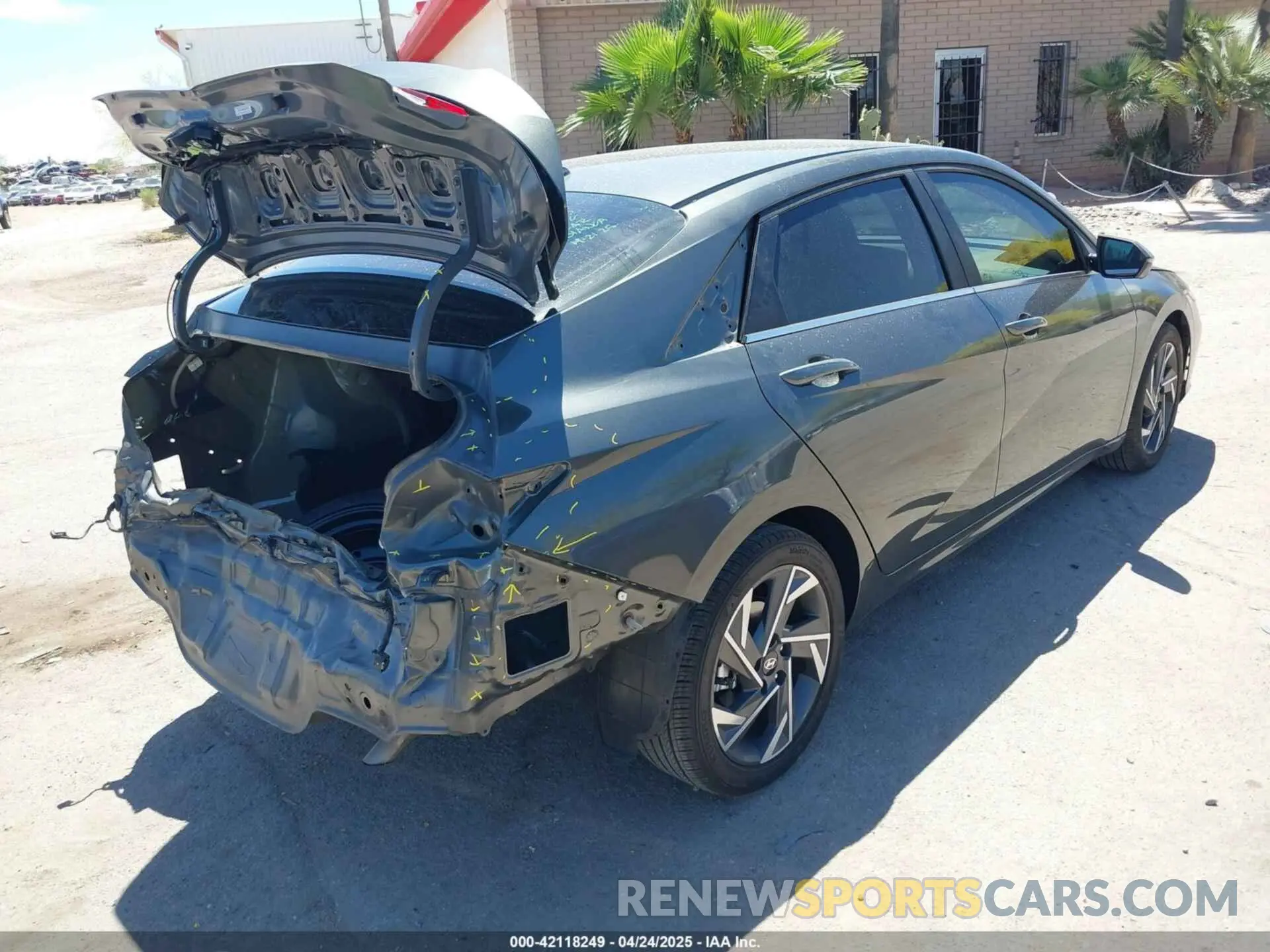 4 Photograph of a damaged car KMHLP4DG8RU656892 HYUNDAI ELANTRA 2024