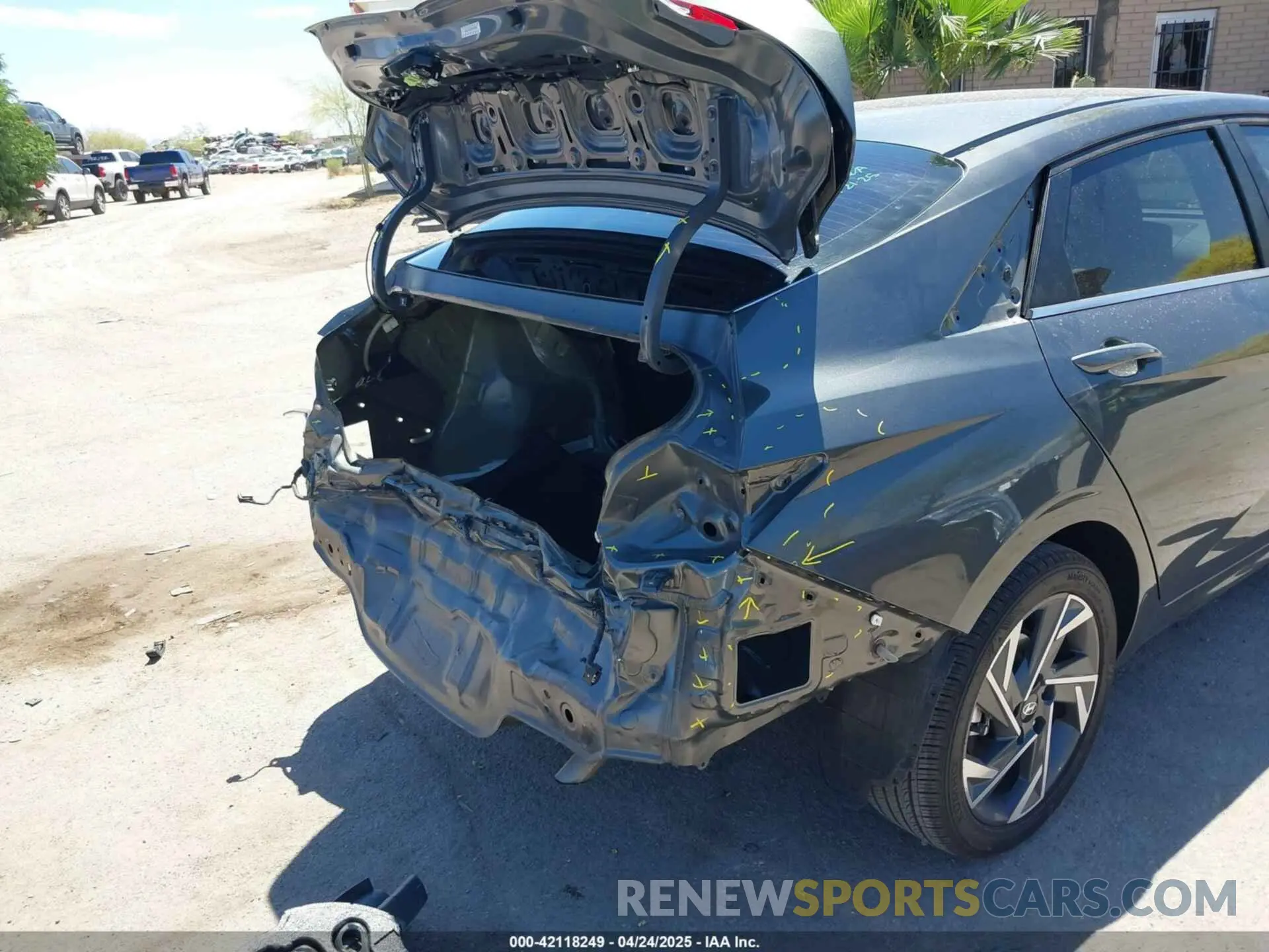 6 Photograph of a damaged car KMHLP4DG8RU656892 HYUNDAI ELANTRA 2024