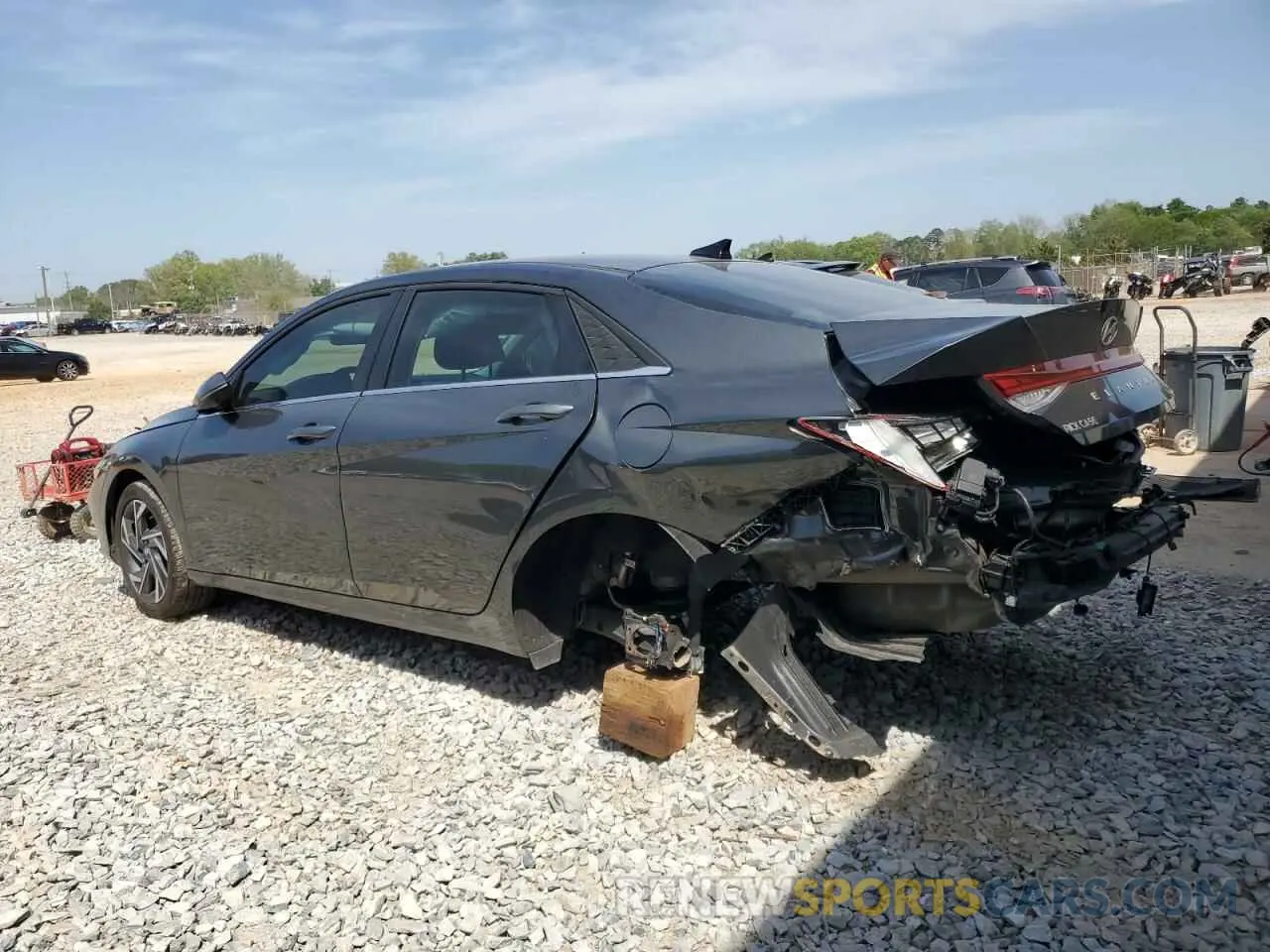 2 Photograph of a damaged car KMHLP4DG8RU673109 HYUNDAI ELANTRA 2024