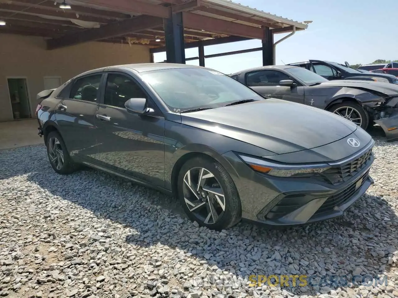 4 Photograph of a damaged car KMHLP4DG8RU673109 HYUNDAI ELANTRA 2024