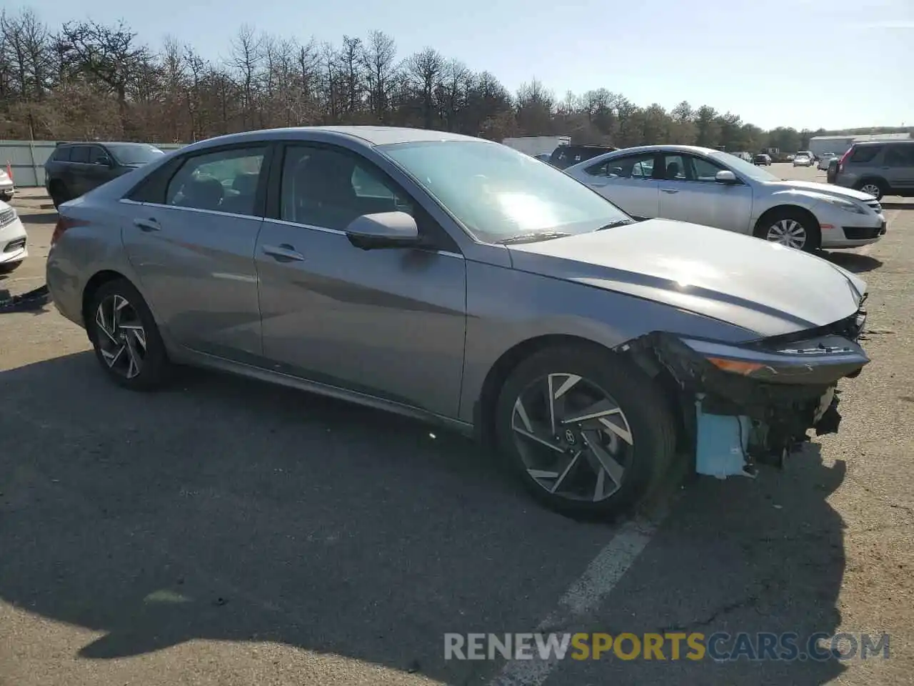 4 Photograph of a damaged car KMHLP4DG8RU714029 HYUNDAI ELANTRA 2024